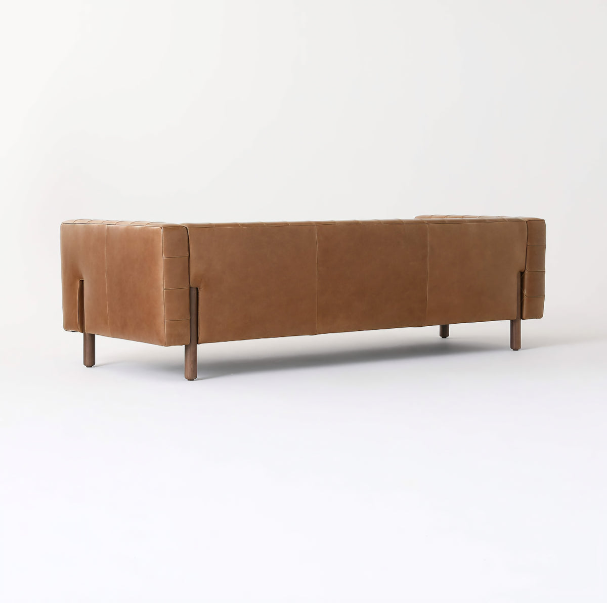 THE ONE × Marconi — Tufted Leather & Velvet Sofa