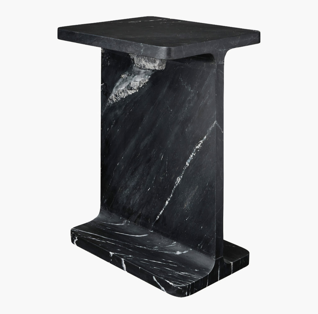 THE ONE × Ciccio — Red Marble Side Table