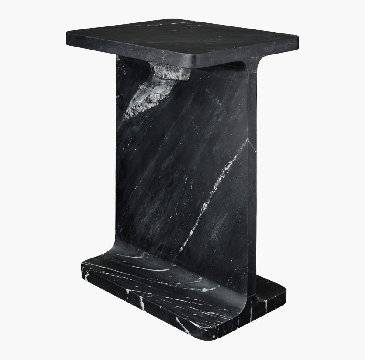 THE ONE × Ciccio — Red Marble Side Table