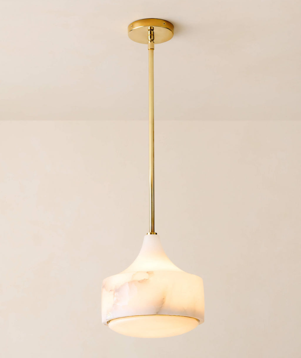 THE ONE × Groove — Alabaster Pendant Light