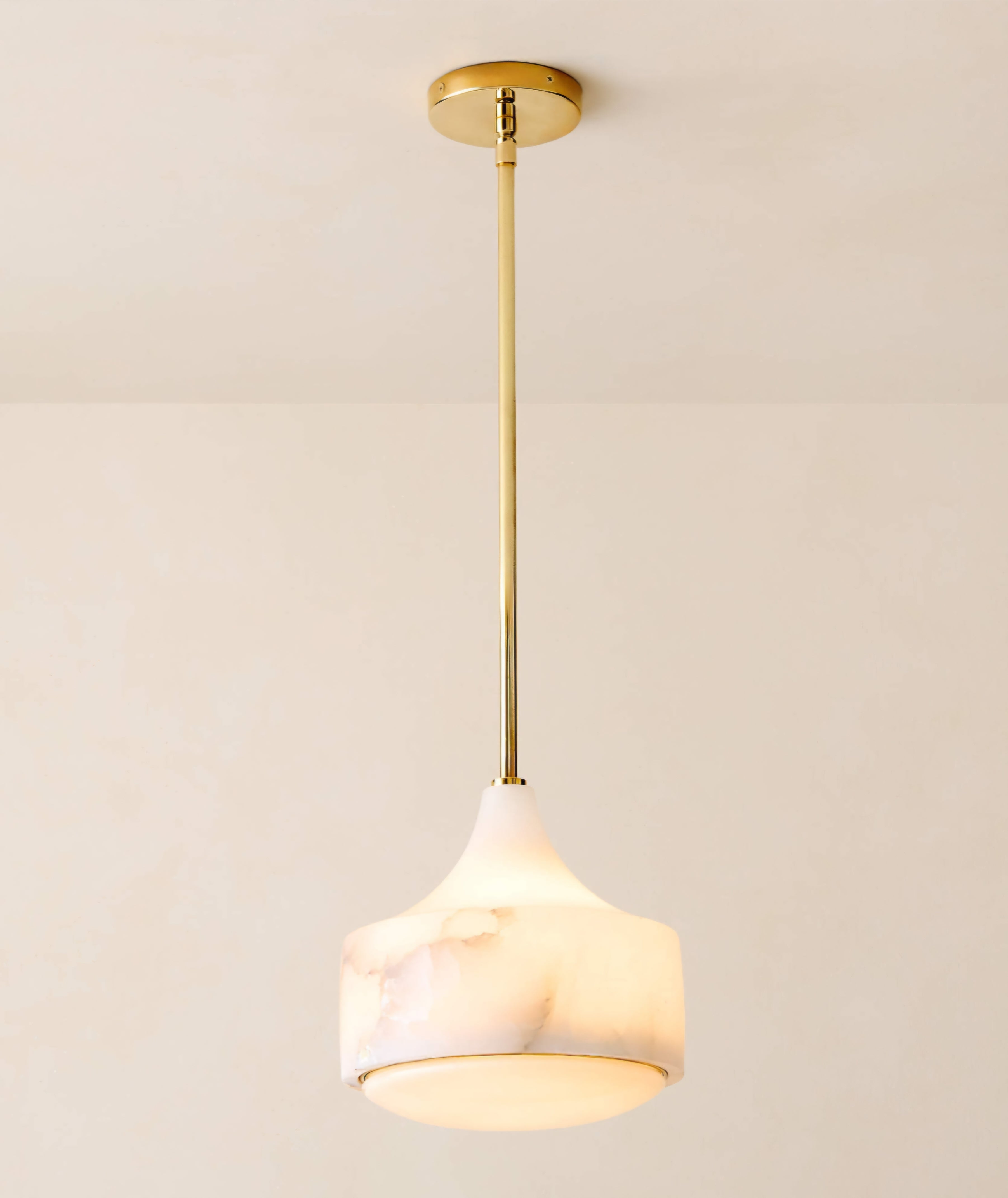 THE ONE × Groove — Alabaster Pendant Light