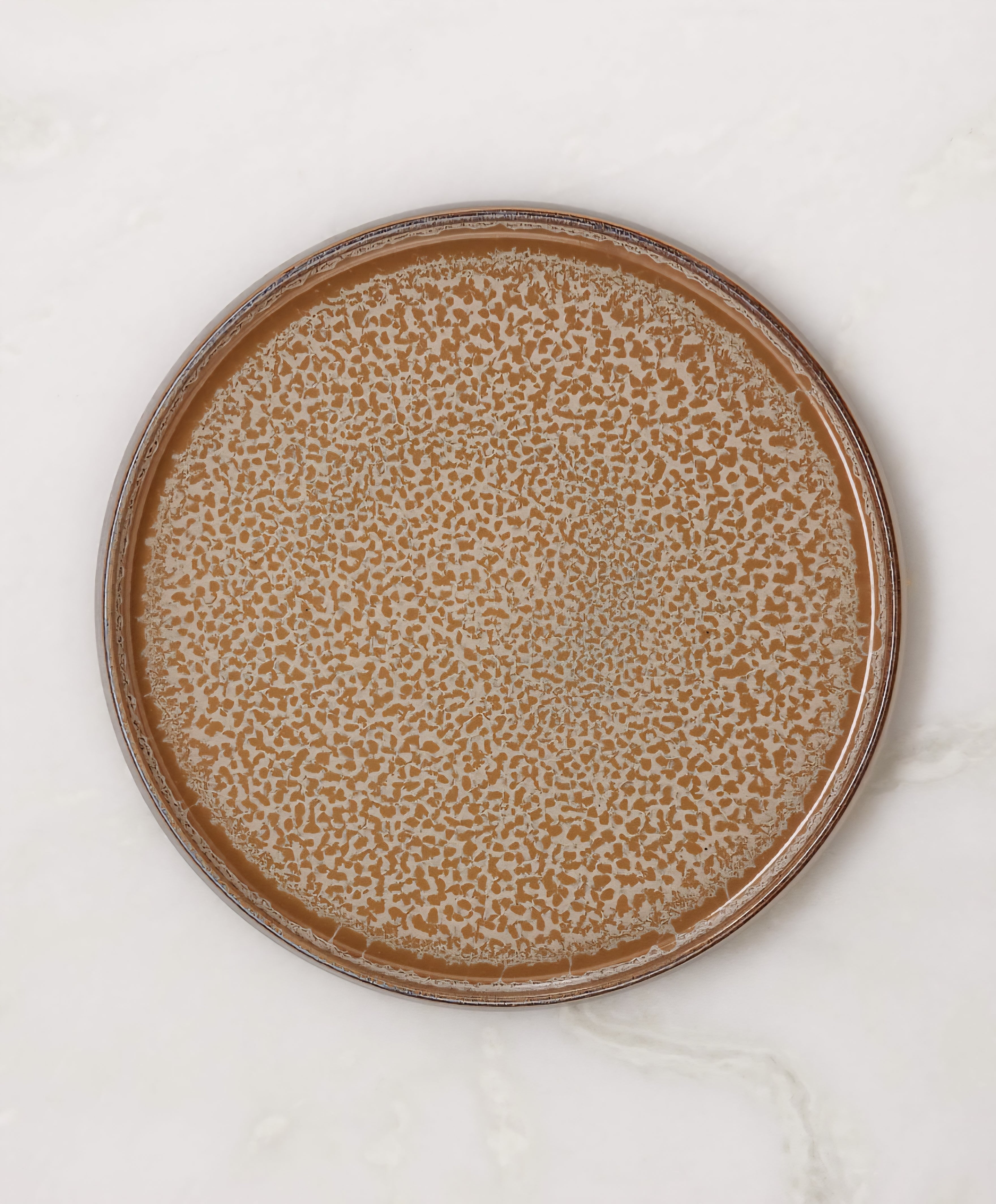 THE ONE × Prado — Reactive Glaze Salad & Dinner Plates