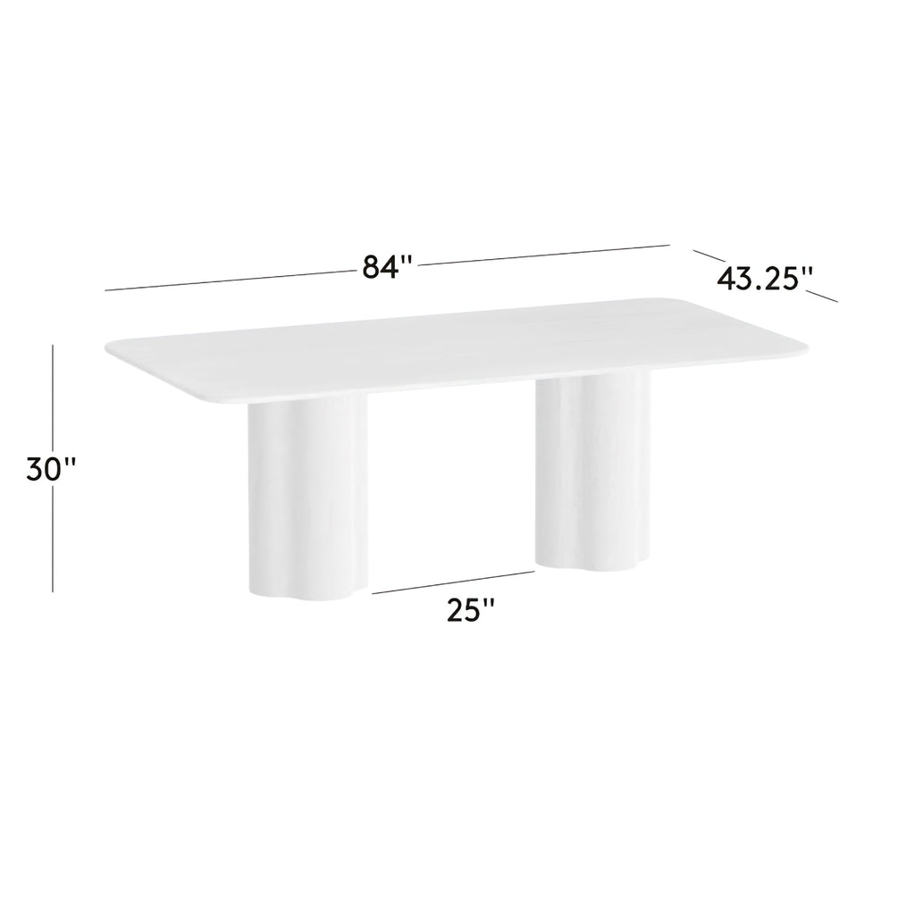 THE ONE × Viggo — Dark Mango Wood Dining Table