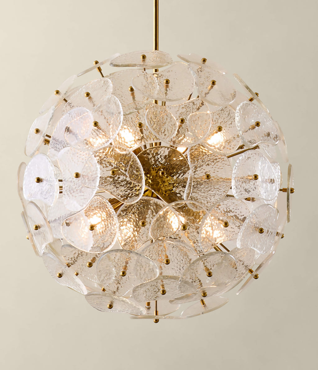 THE ONE × Eline — Textured Glass Pendant Light