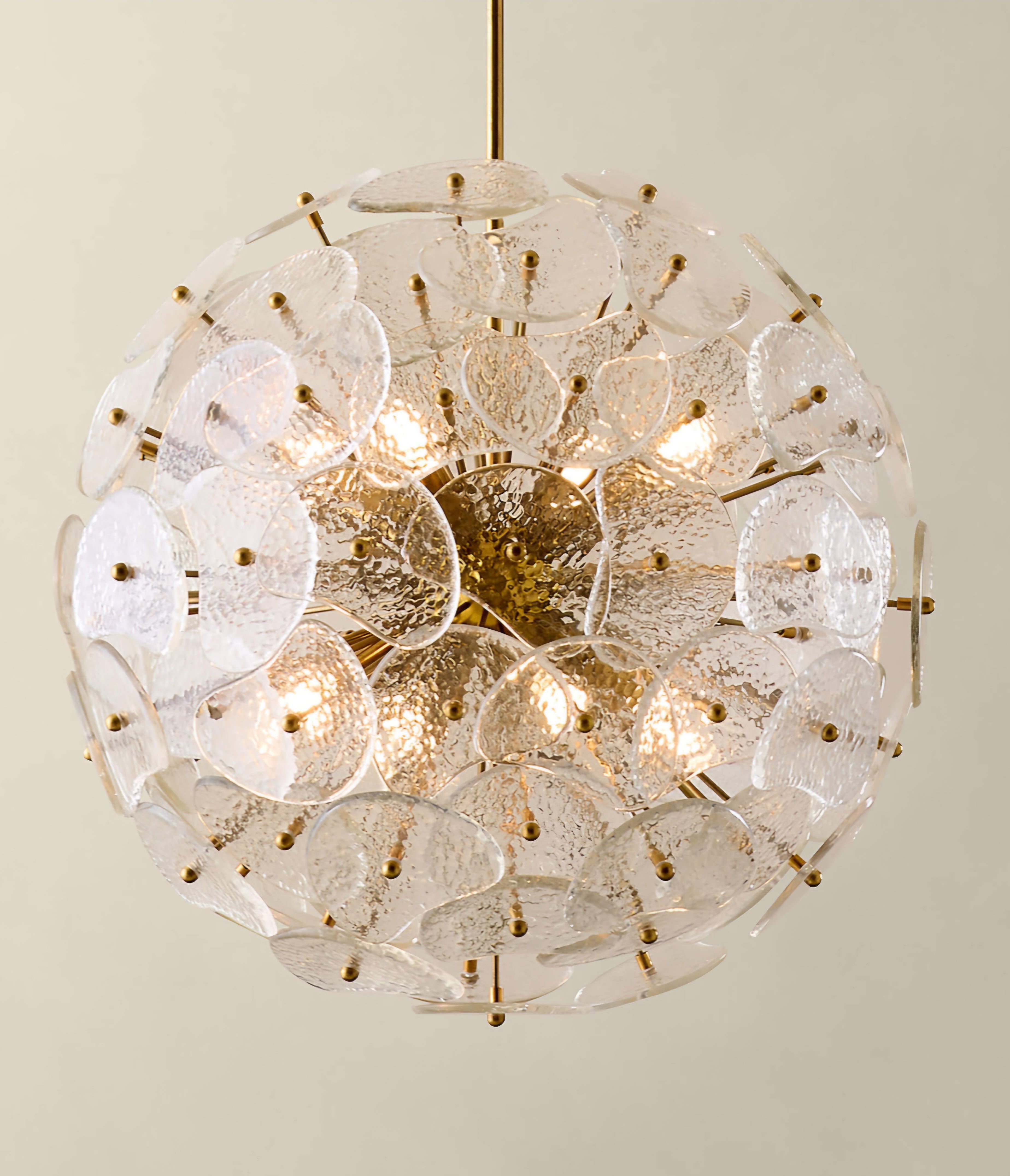 THE ONE × Eline — Textured Glass Pendant Light