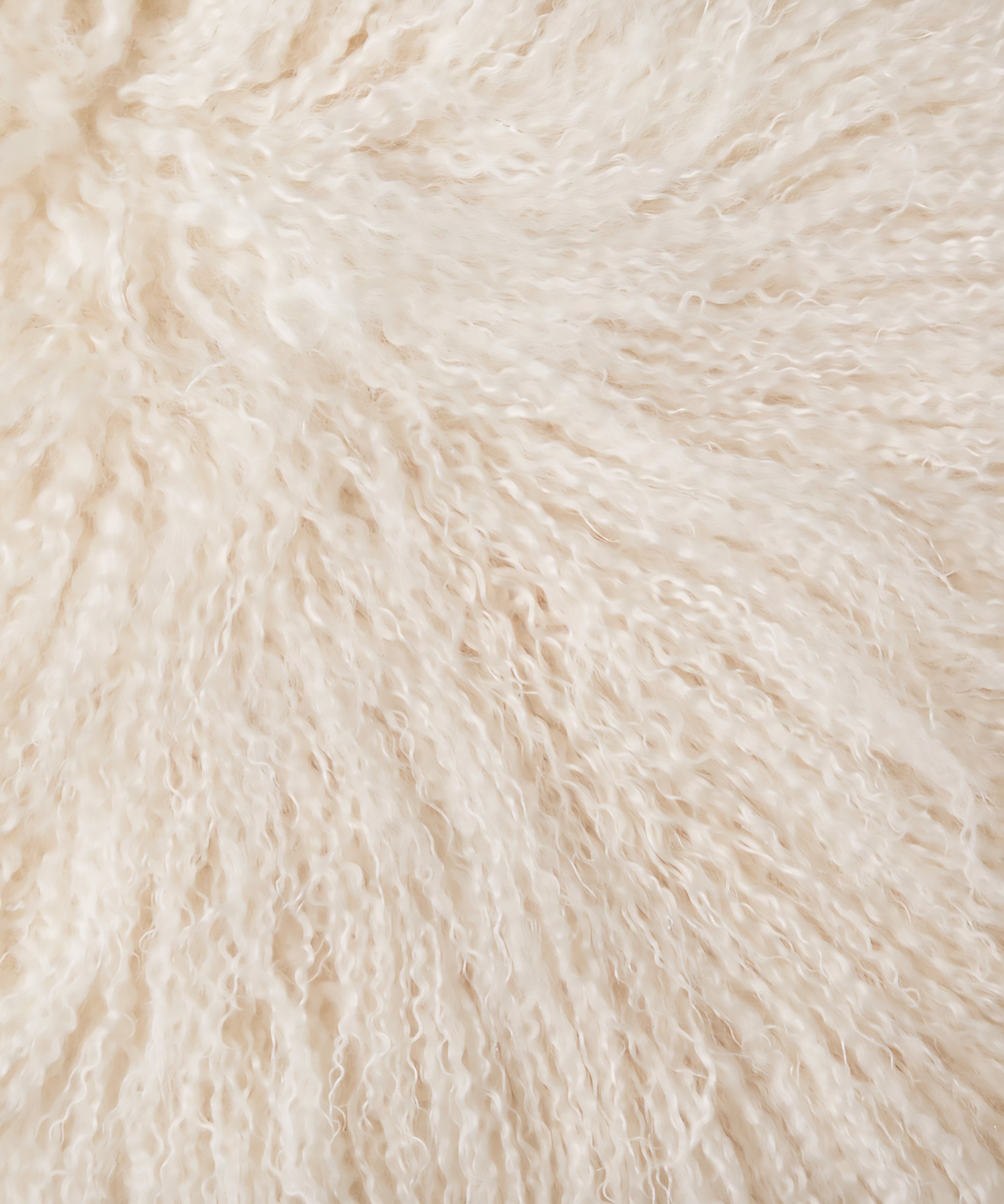 THE ONE × Mongolian Sheepskin Accent Chair