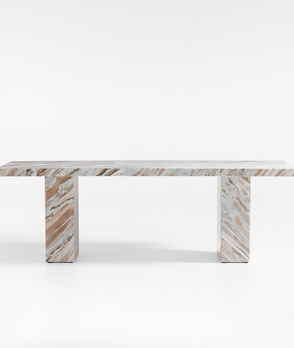 THE ONE × Gustav — 92" Marble Dining Table