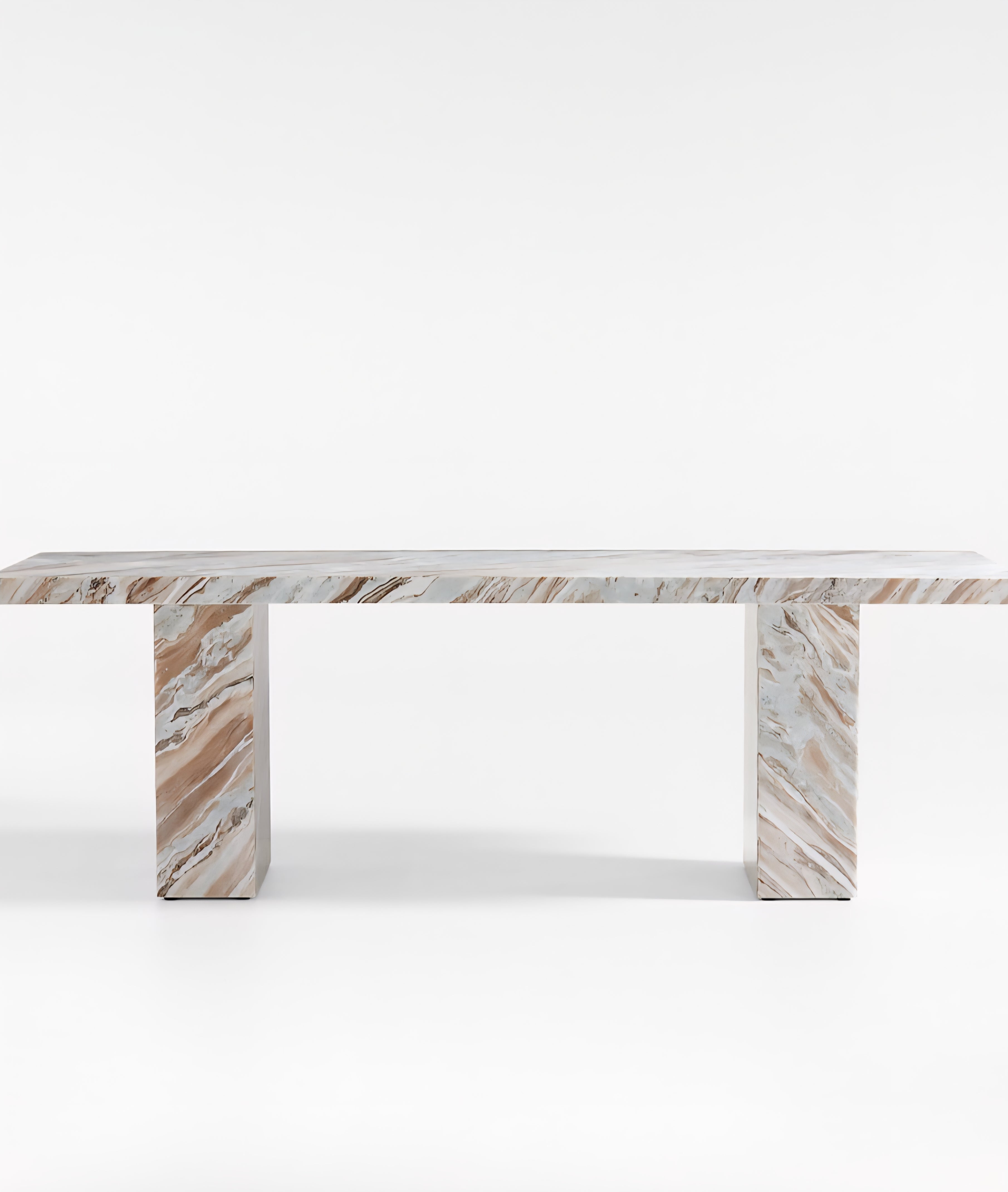 THE ONE × Gustav — 92" Marble Dining Table