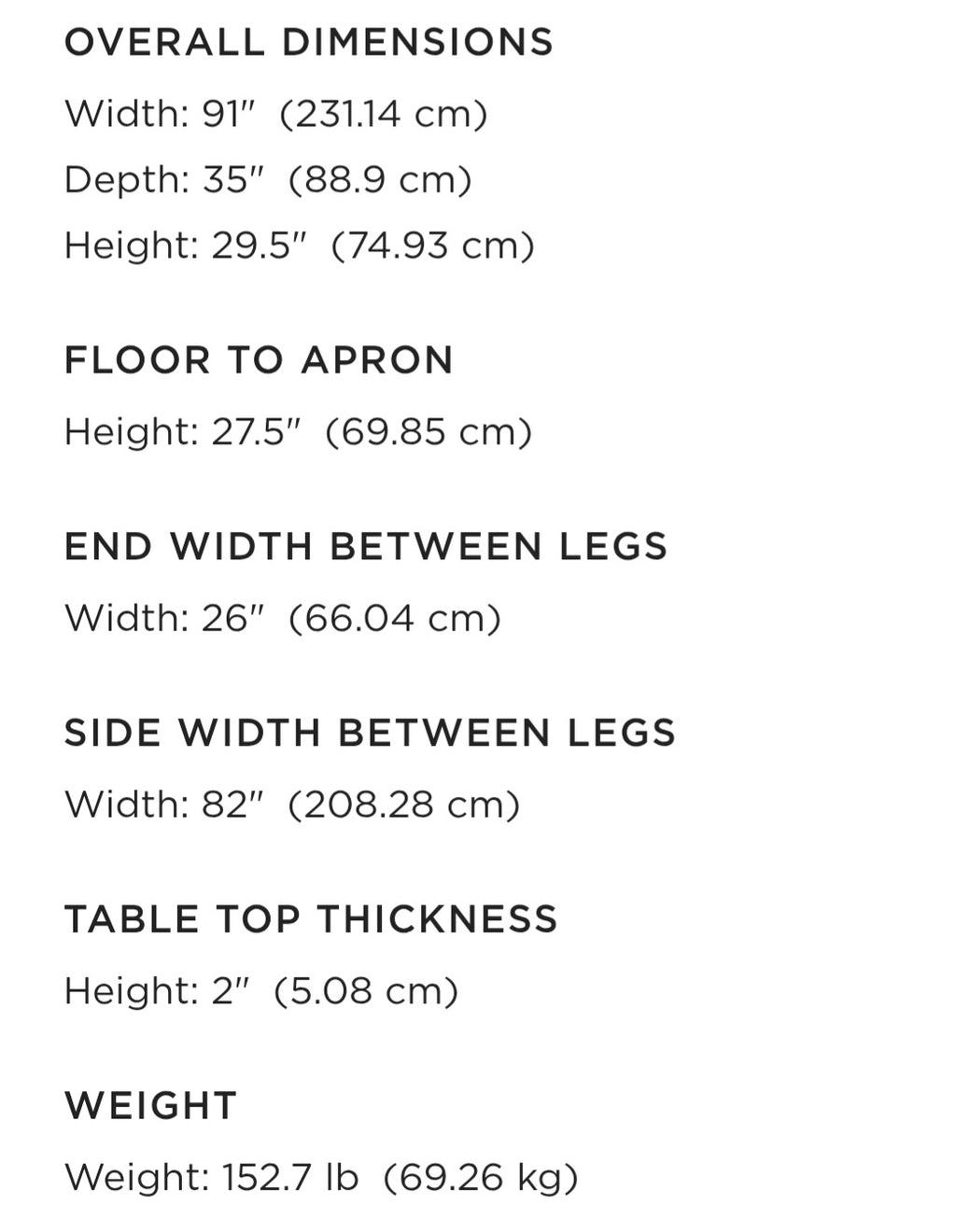 THE ONE × Blox — Rectangular Brown Wood Dining Table