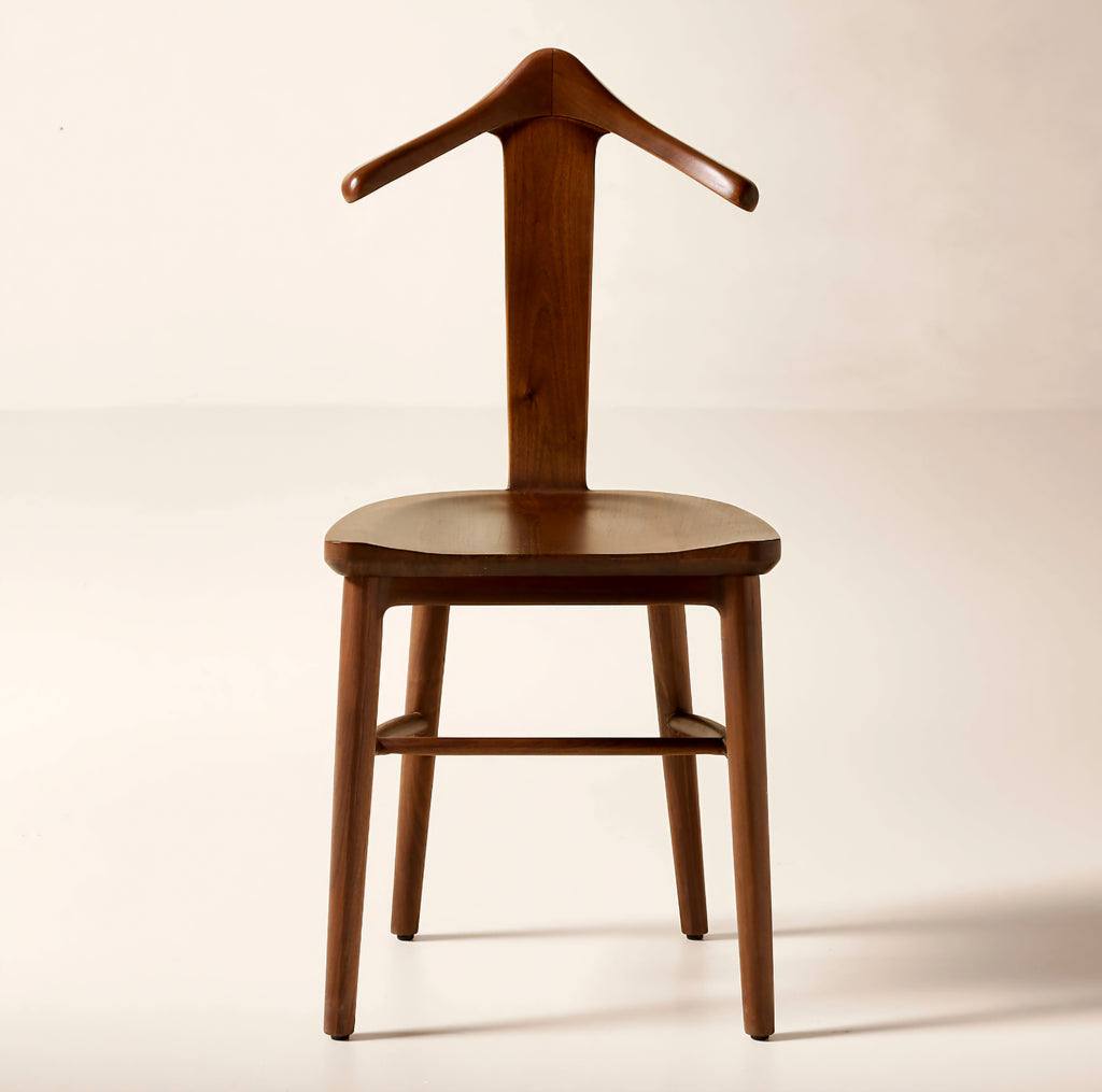 THE ONE × Harrington — Walnut Valet Chair