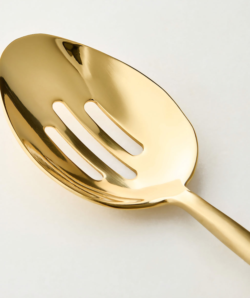 THE ONE × Rush — Brushed Serving Utensil Set (3‑Piece)