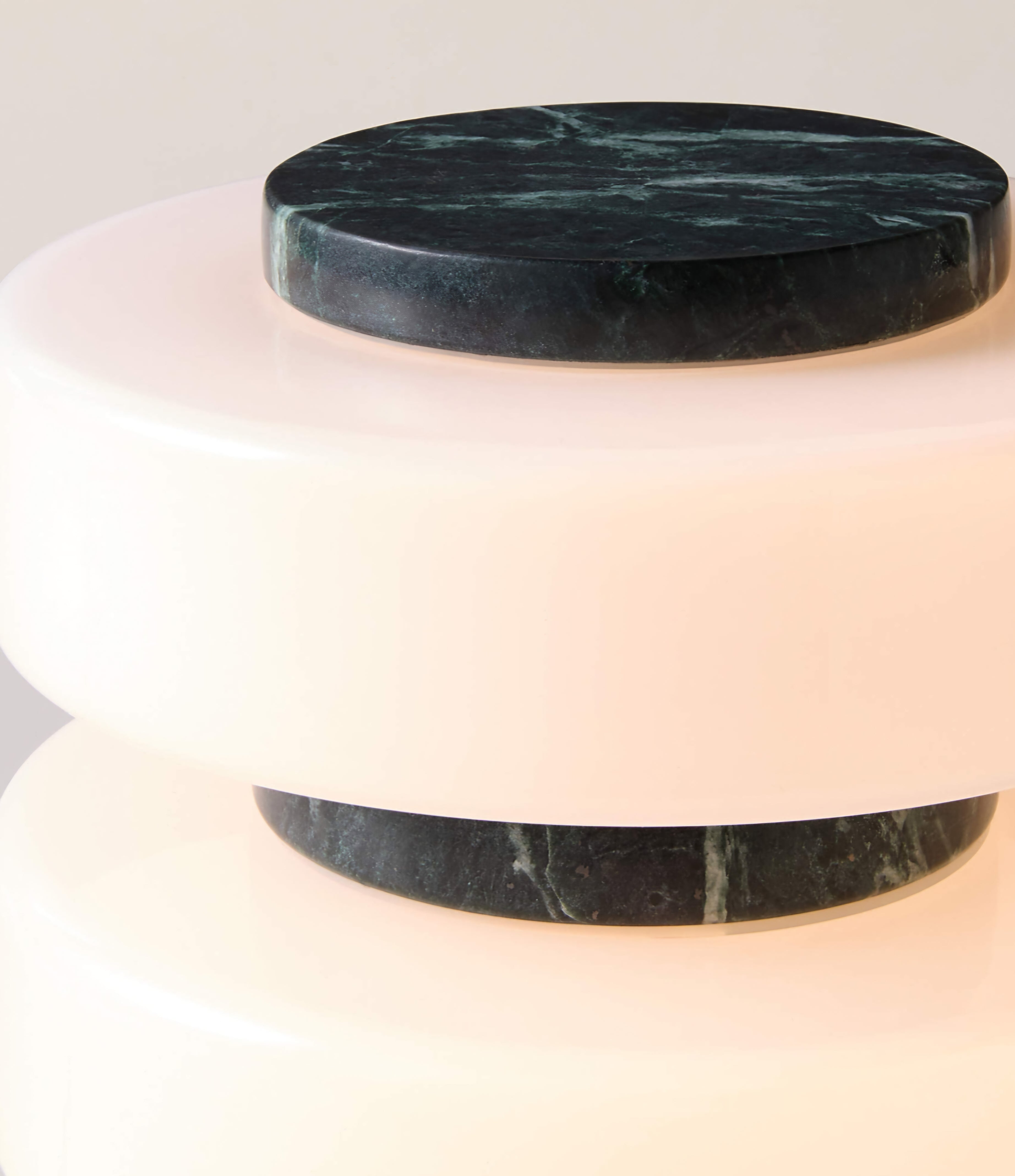 THE ONE × Mercury — Green Marble Table Lamp