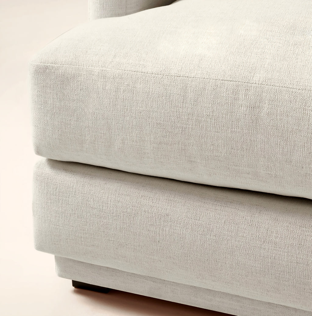 THE ONE × Seneca — Off-White Performance Fabric Sleeper Sofa