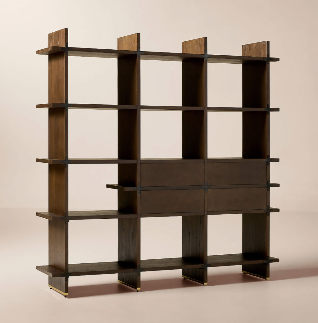THE ONE × Madison — Dark Oak Bookcase