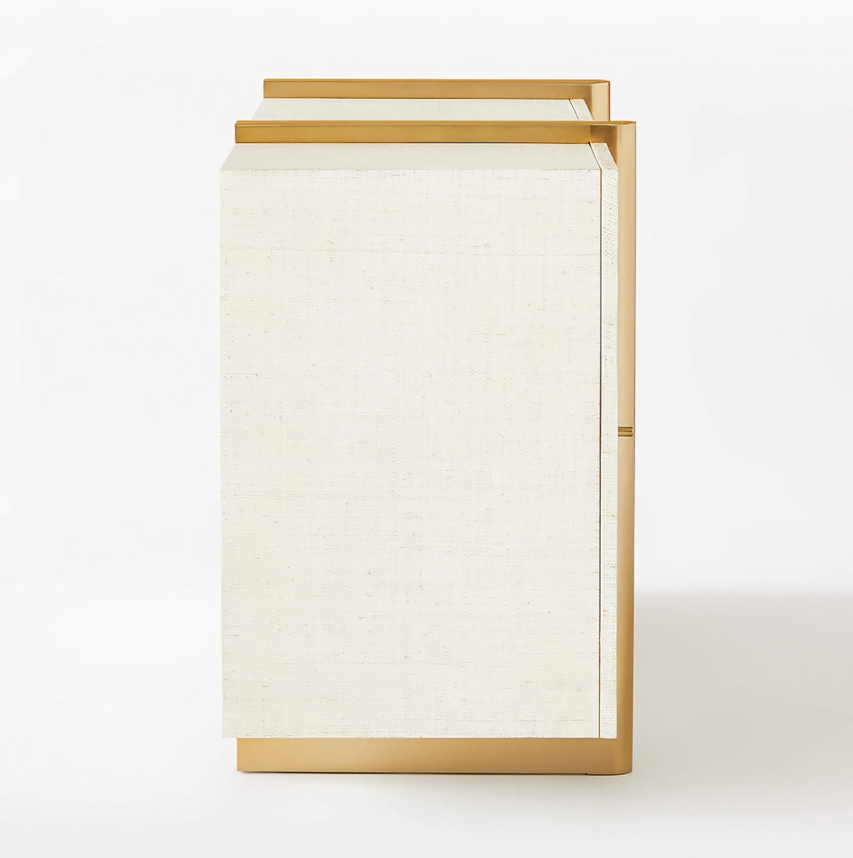 THE ONE × Dorset — White Lacquered Linen Credenza