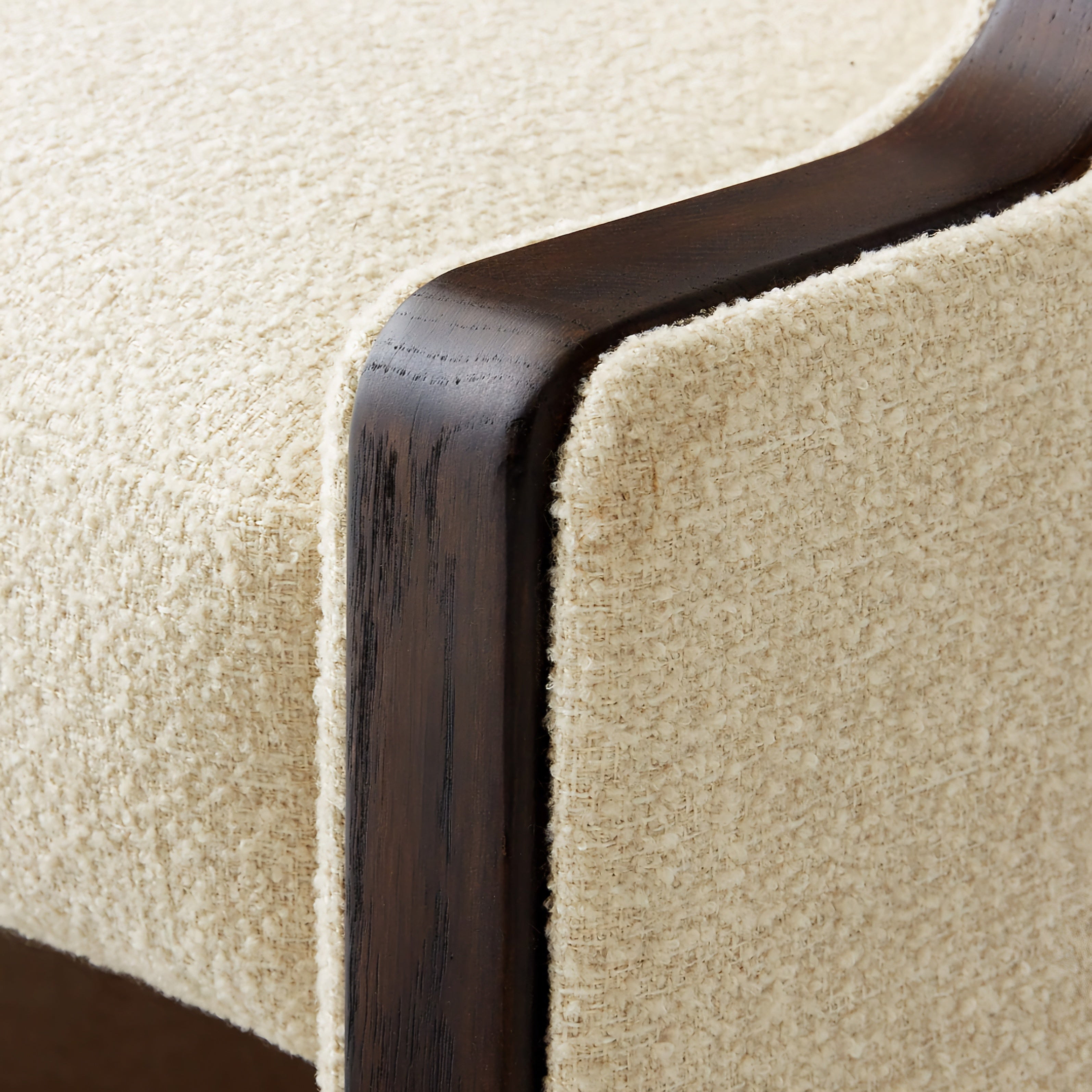 THE ONE × Chester — Warm White Performance Linen Dining Chair