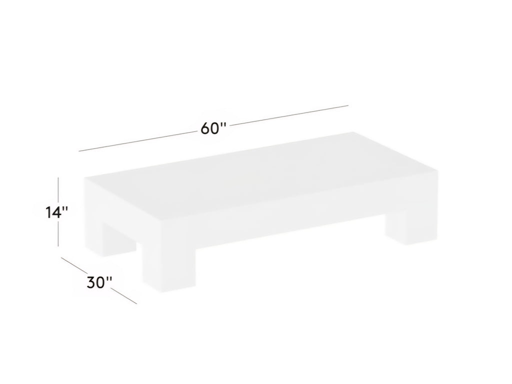 THE ONE × Scatola — Brown Burl Wood Coffee Table