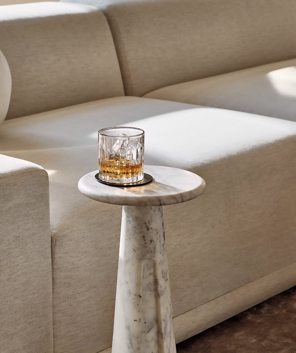 THE ONE × Ciccio — Marble Side Table
