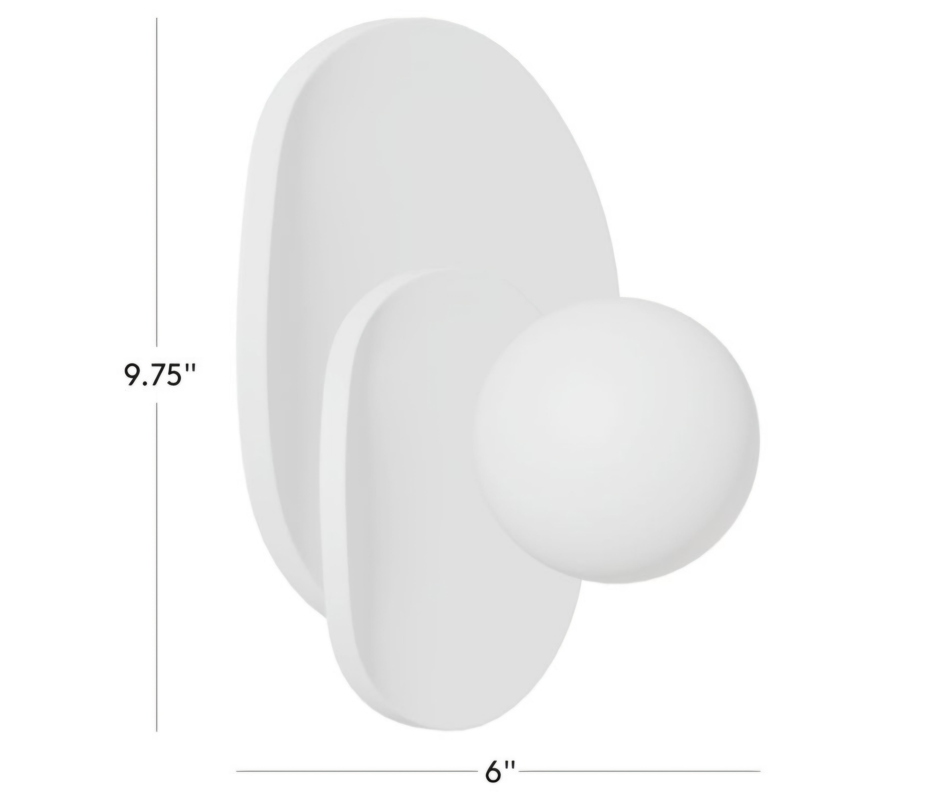 THE ONE × Astr — White Onyx Wall Sconce