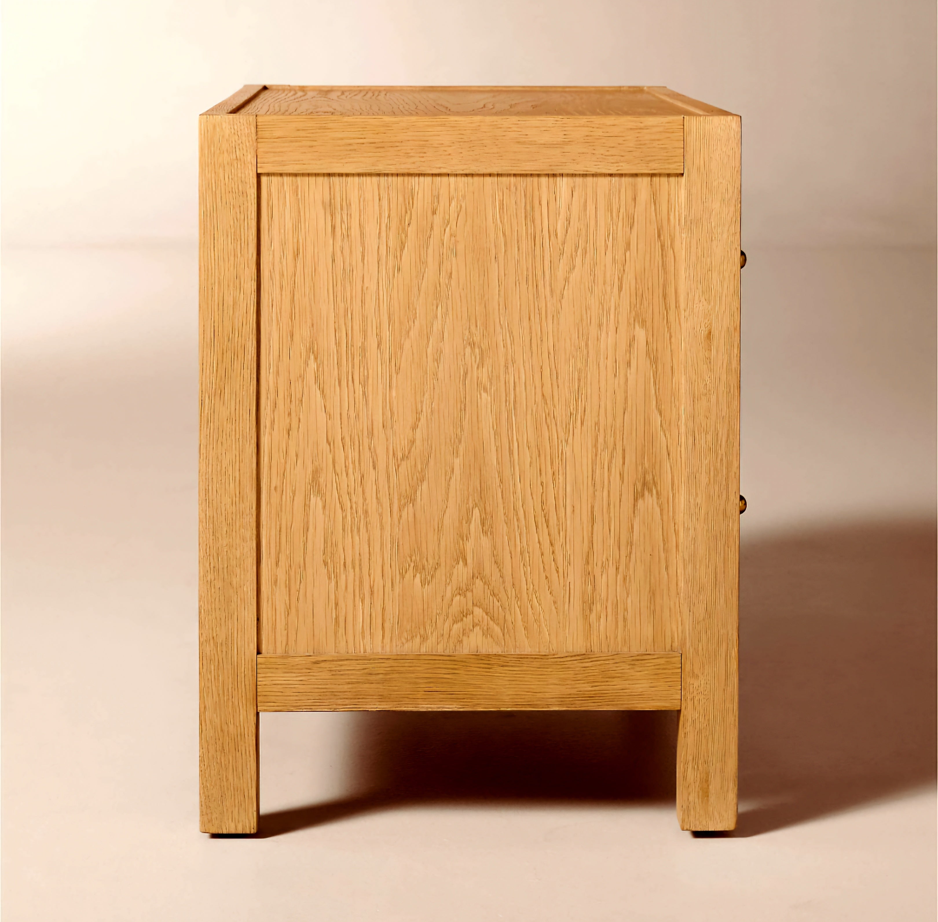 THE ONE × Layton — Dark Oak 2-Drawer Nightstand