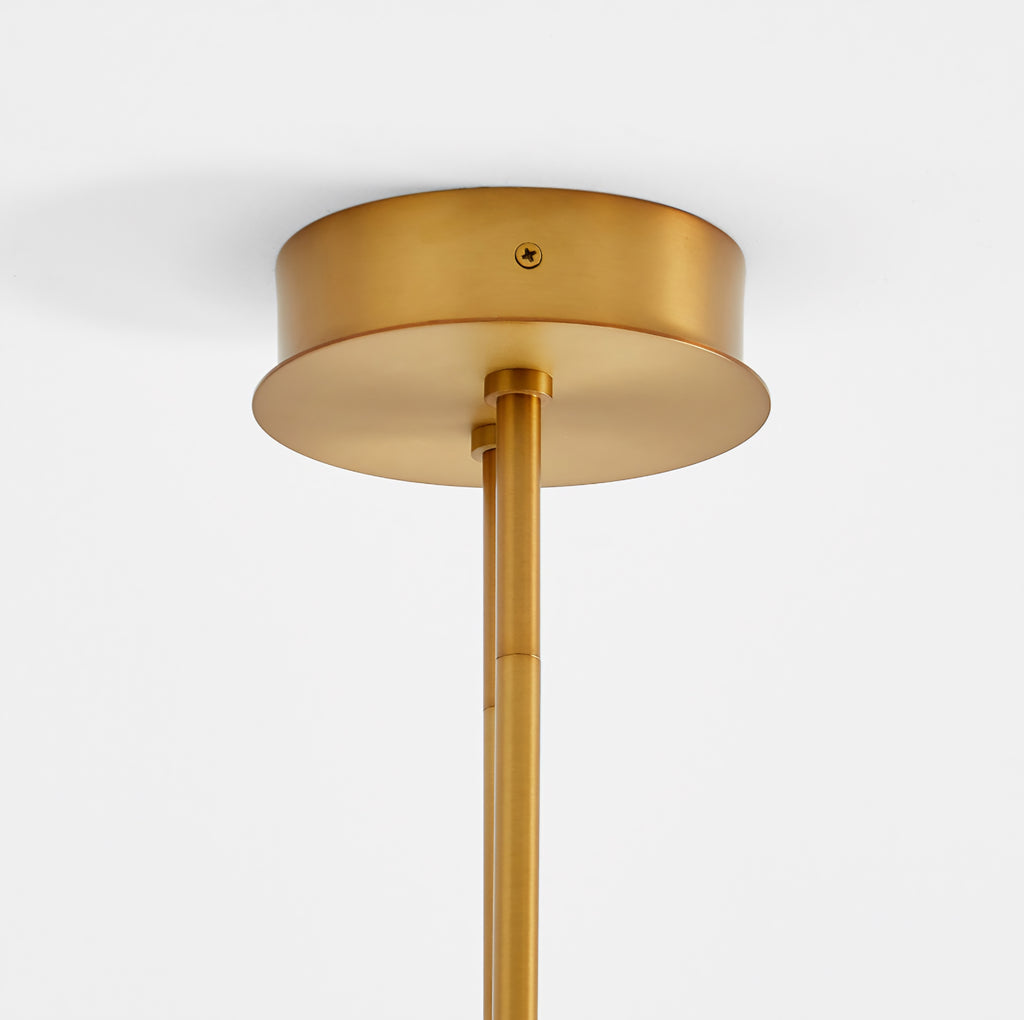 THE ONE × Beau — Brass Linear Pendant Light