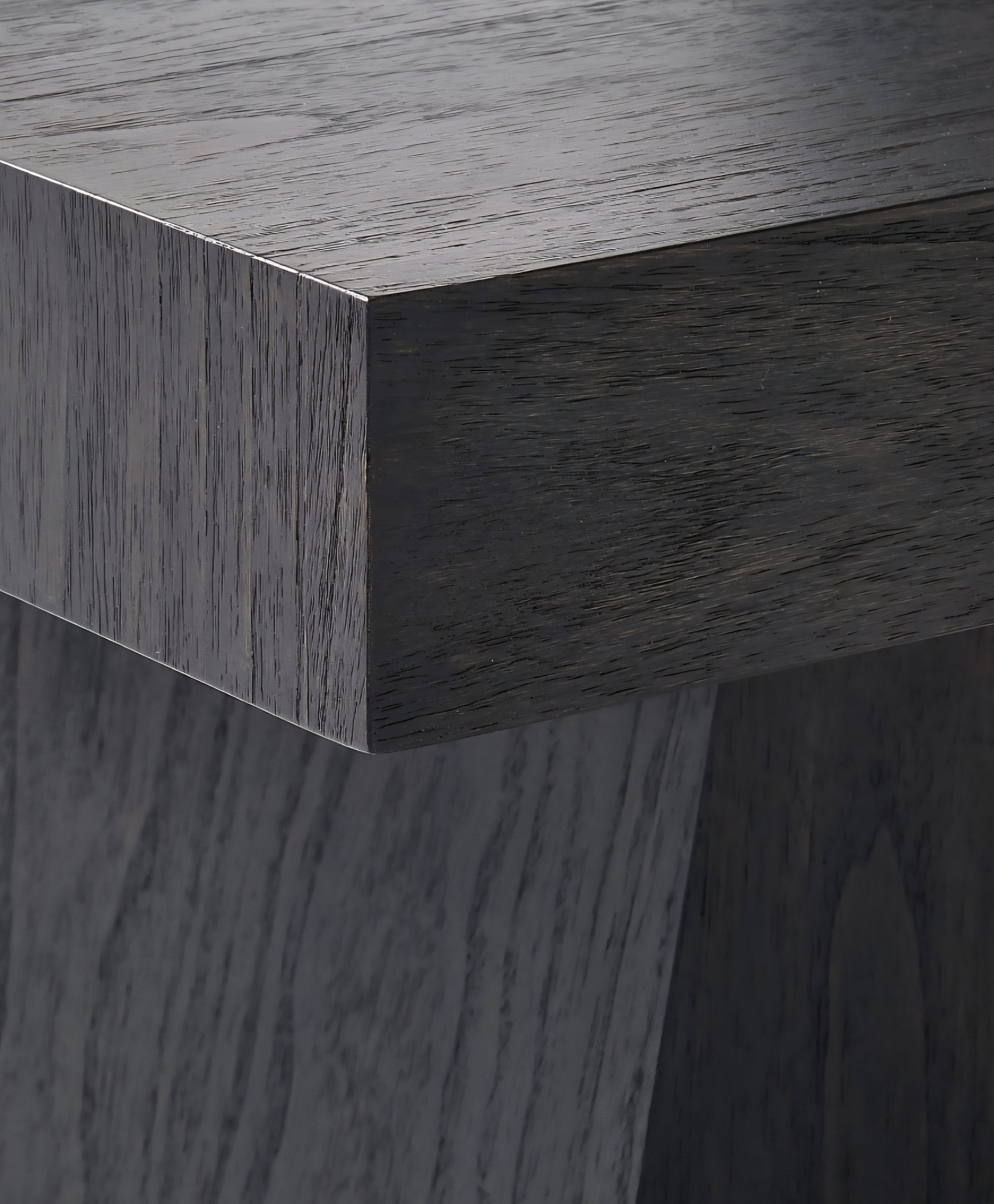 THE ONE × Ridge — Bleached Wood Desk with Drawer