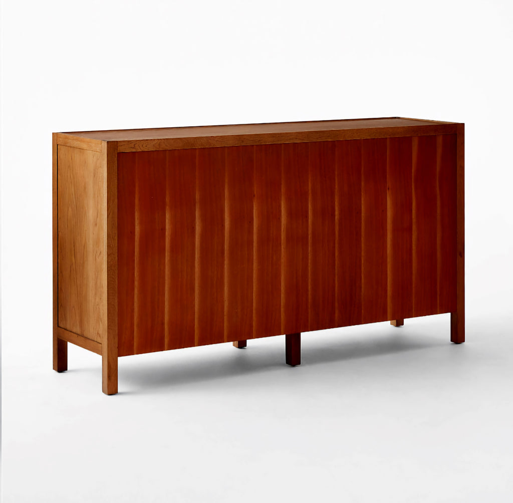 THE ONE × Layton — White Oak and Shagreen 6-Drawer Dresser