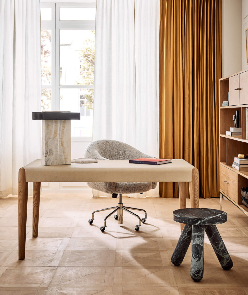 THE ONE × Lastra — White Onyx Table Lamp