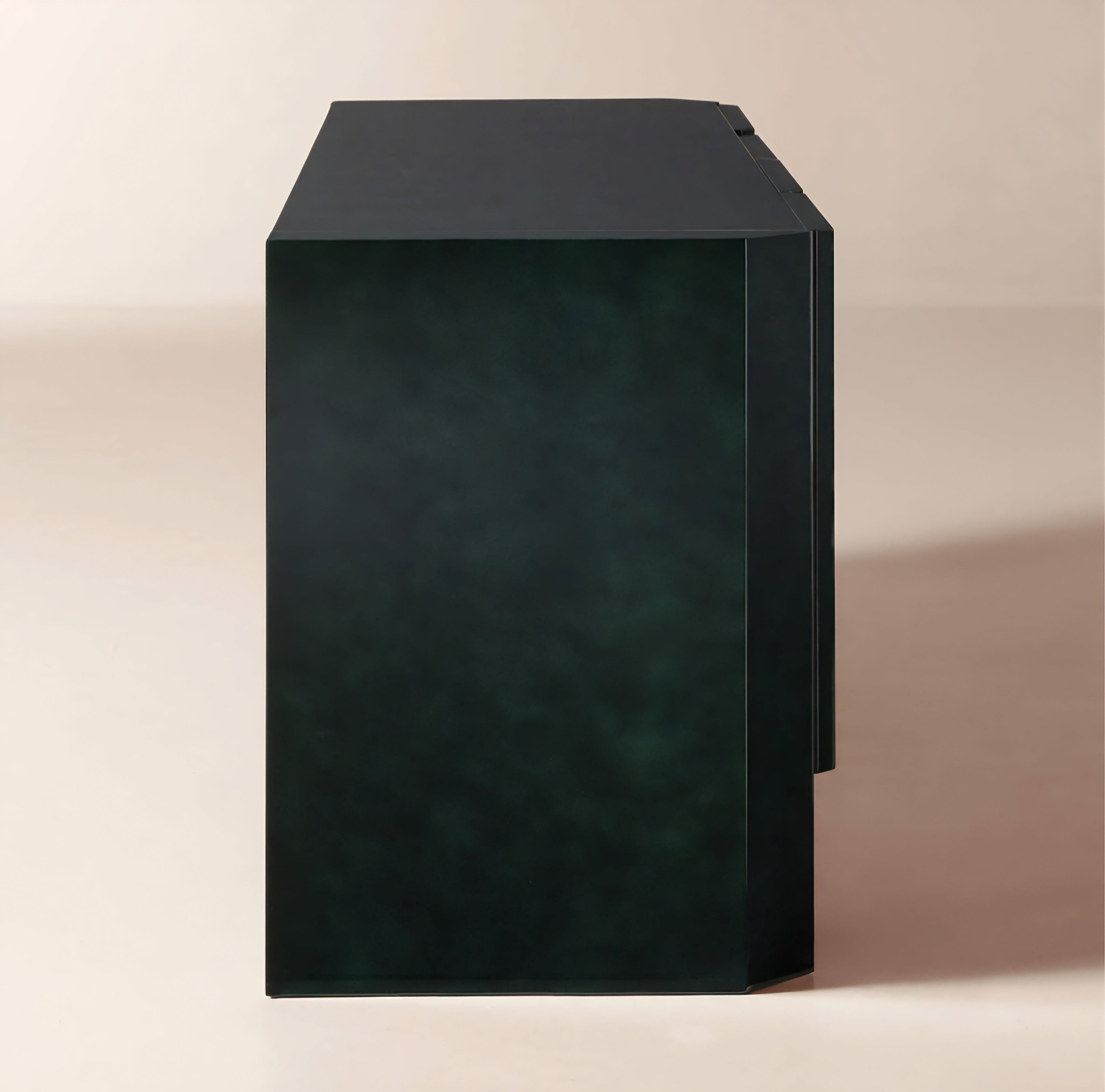 THE ONE × Kirnan — Dark Green High-Gloss Lacquered Credenza