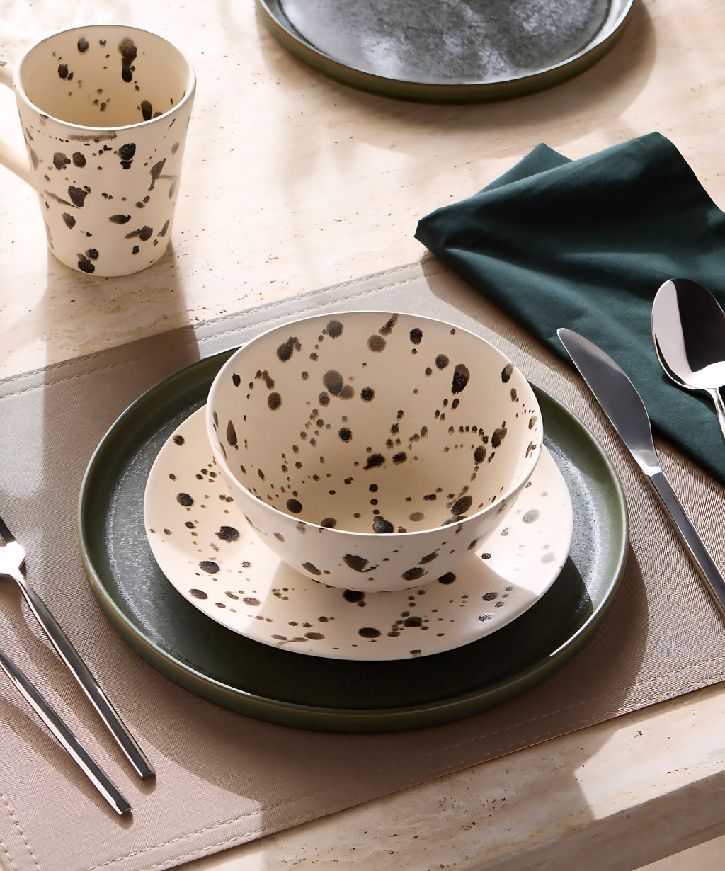 THE ONE × Drift — Matte Reactive Glaze Dinner Plates