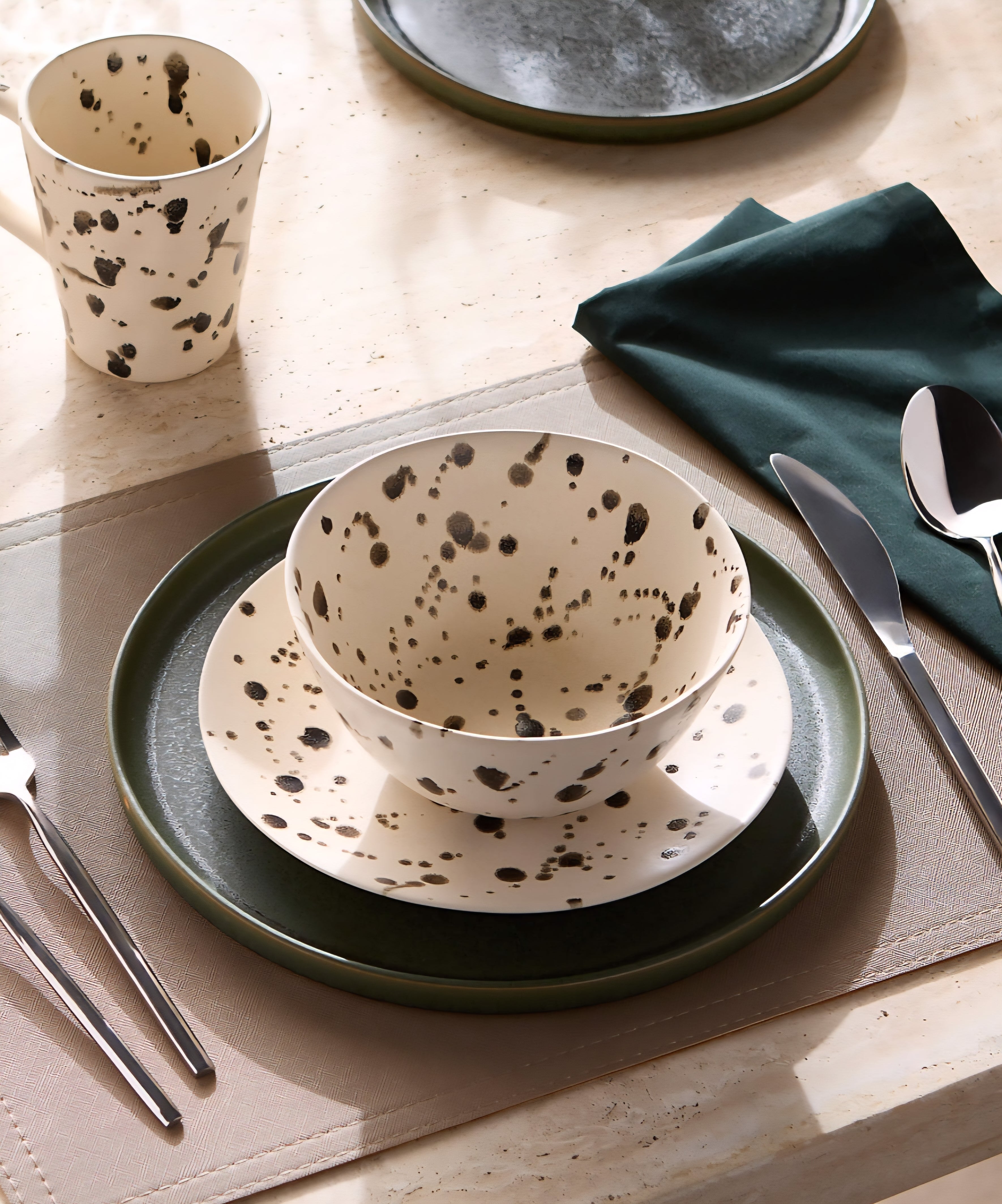 THE ONE × Drift — Matte Reactive Glaze Dinner Plates