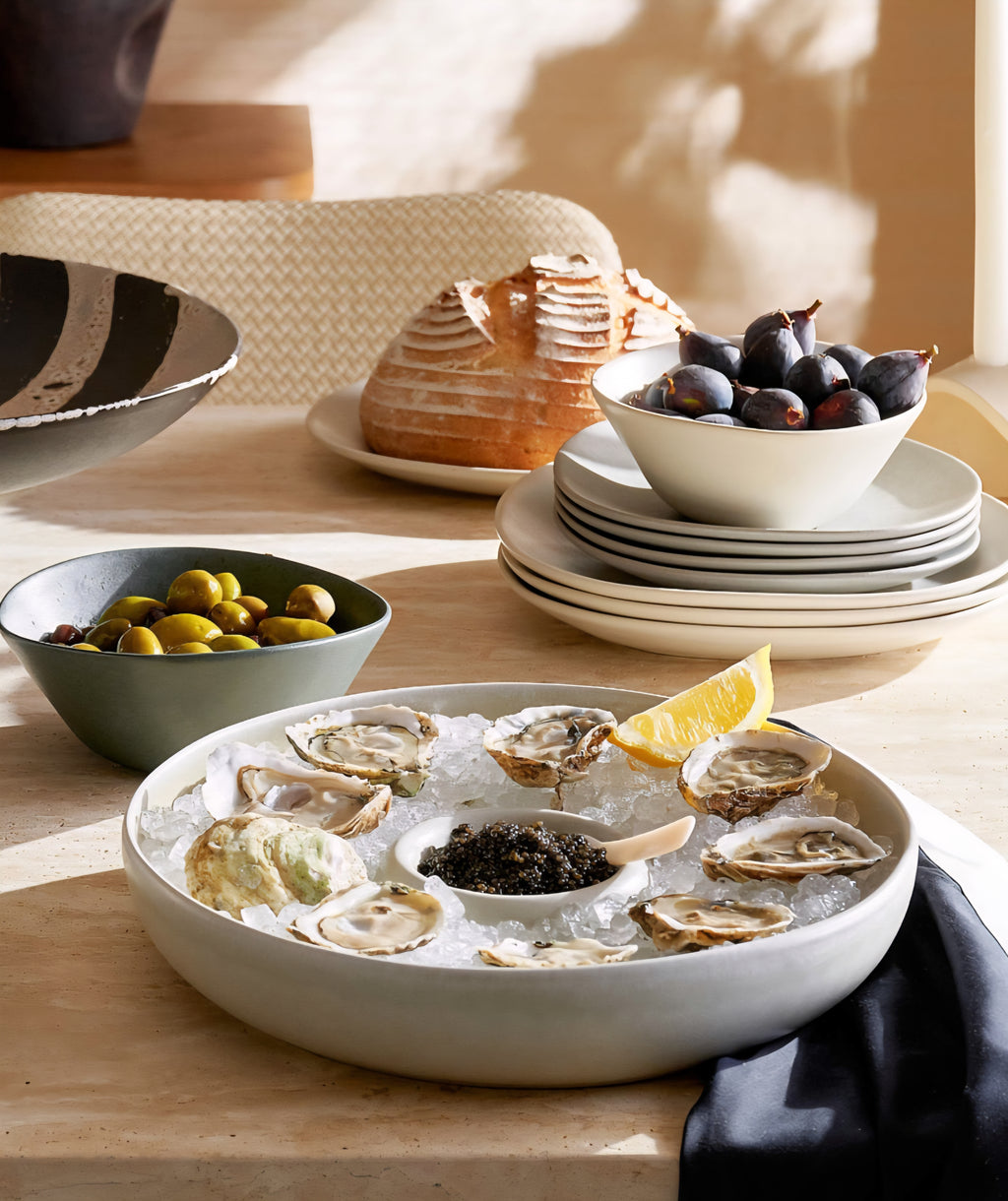 THE ONE × Drift — Ivory Chip and Dip Bowl