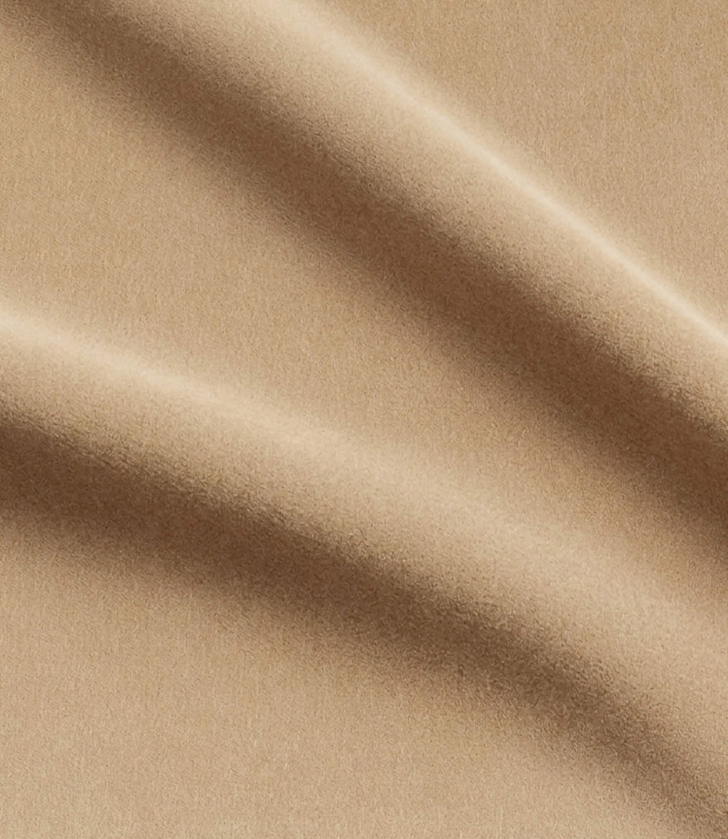 THE ONE × Muir — Taupe Velvet Swivel Chair