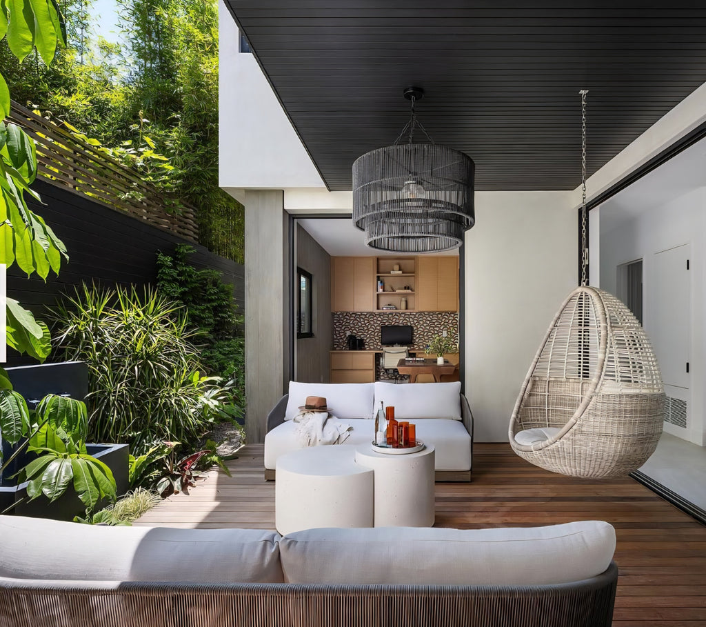 THE ONE × Pod — The Float Hanging Chair
