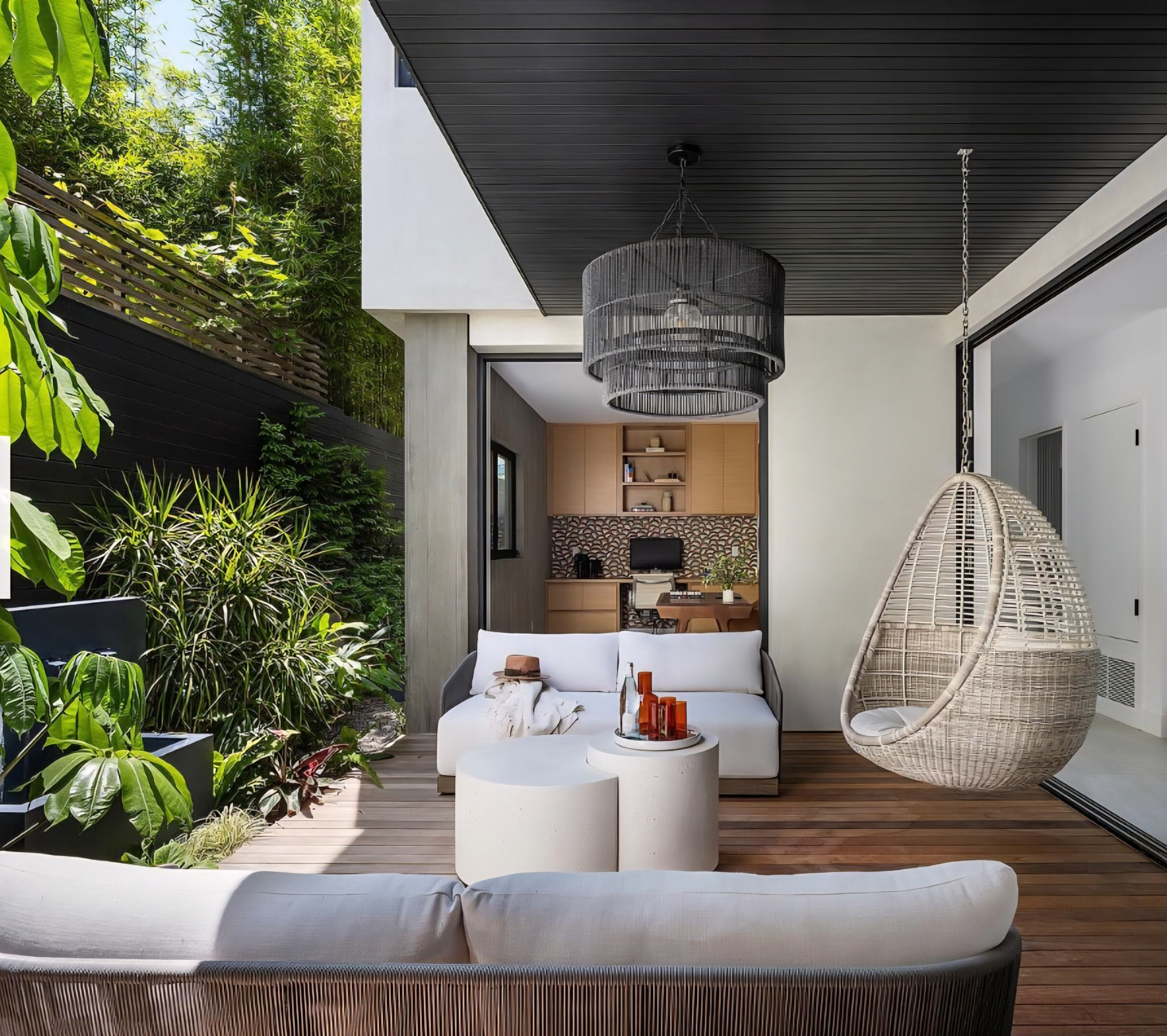 THE ONE × Pod — The Float Hanging Chair