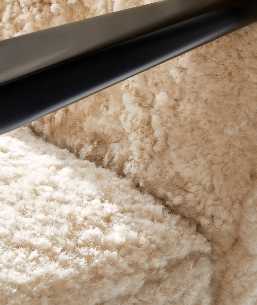 THE ONE × Pull-Up — Shearling Lounge Chair