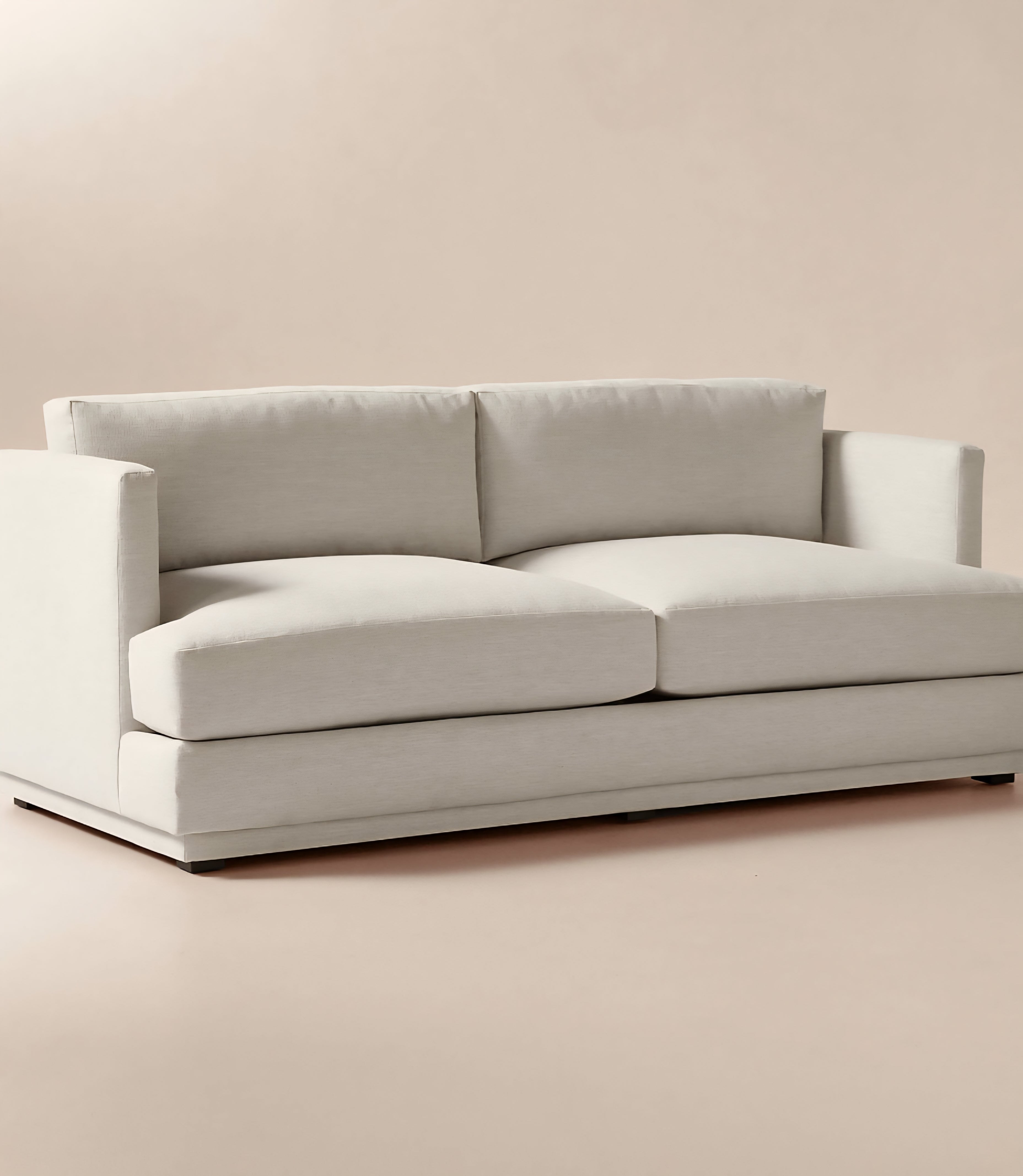THE ONE × Seneca — Off-White Performance Fabric Sleeper Sofa