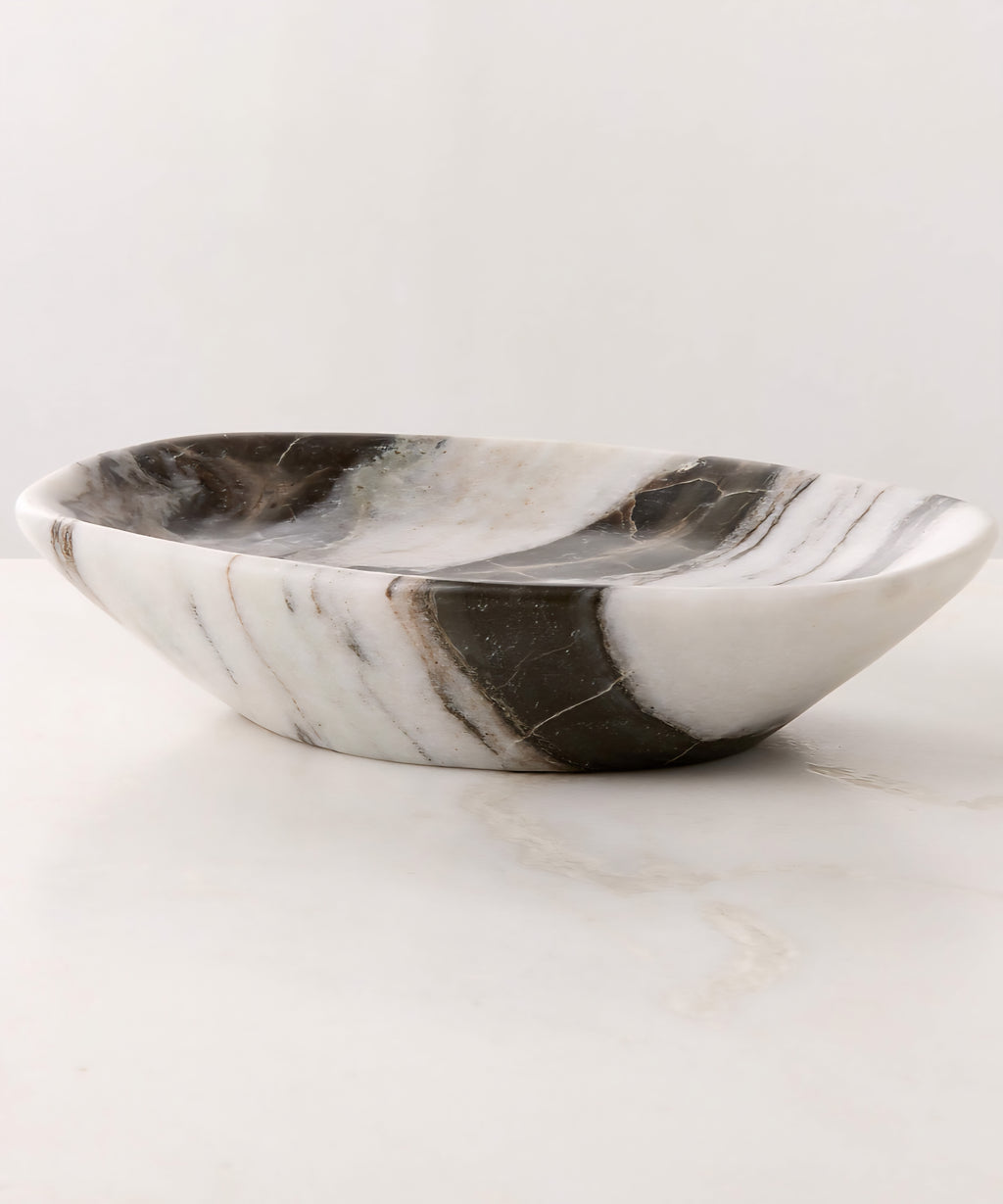 THE ONE × Ellis — White Marble Serving Board