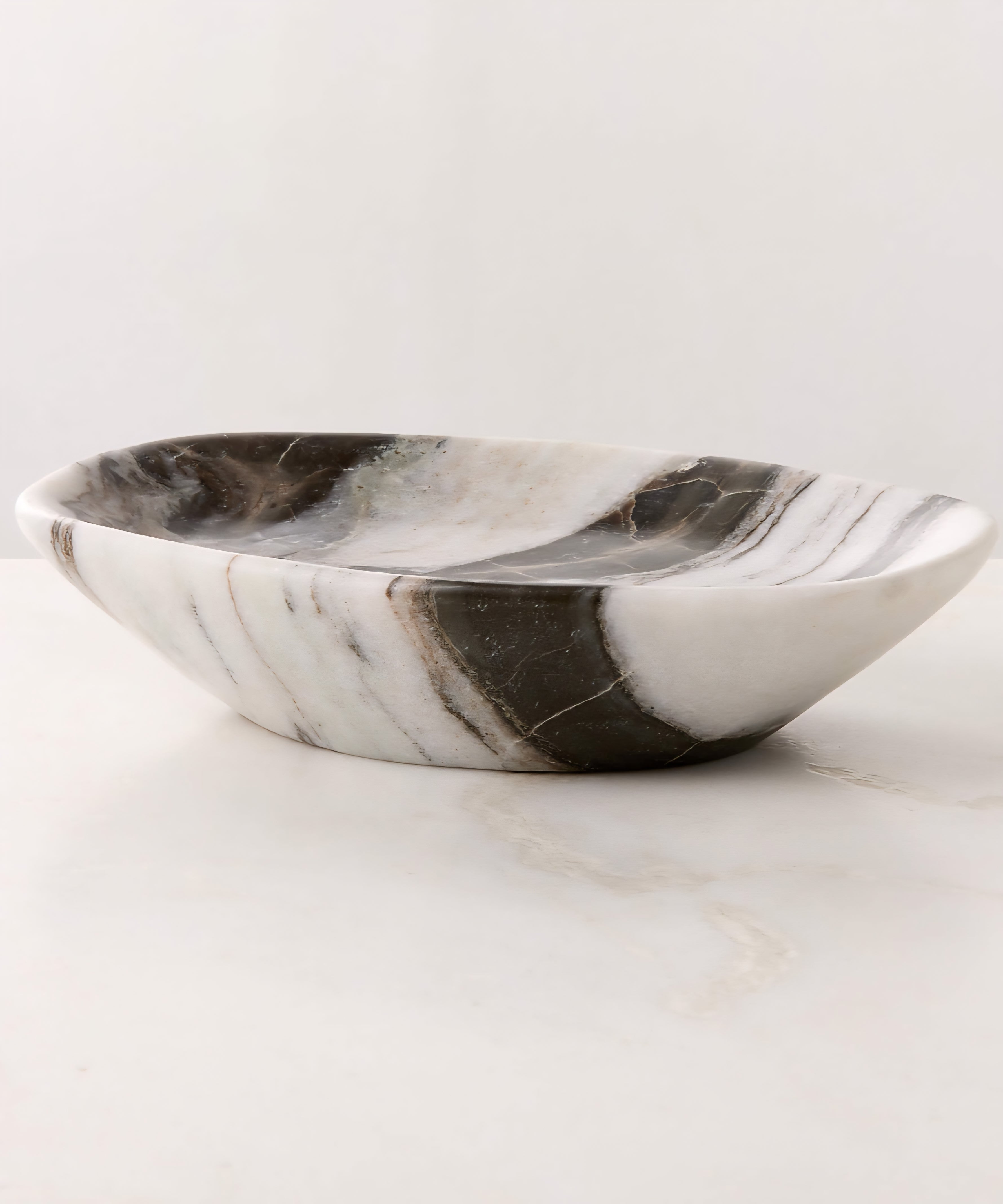 THE ONE × Ellis — White Marble Serving Board