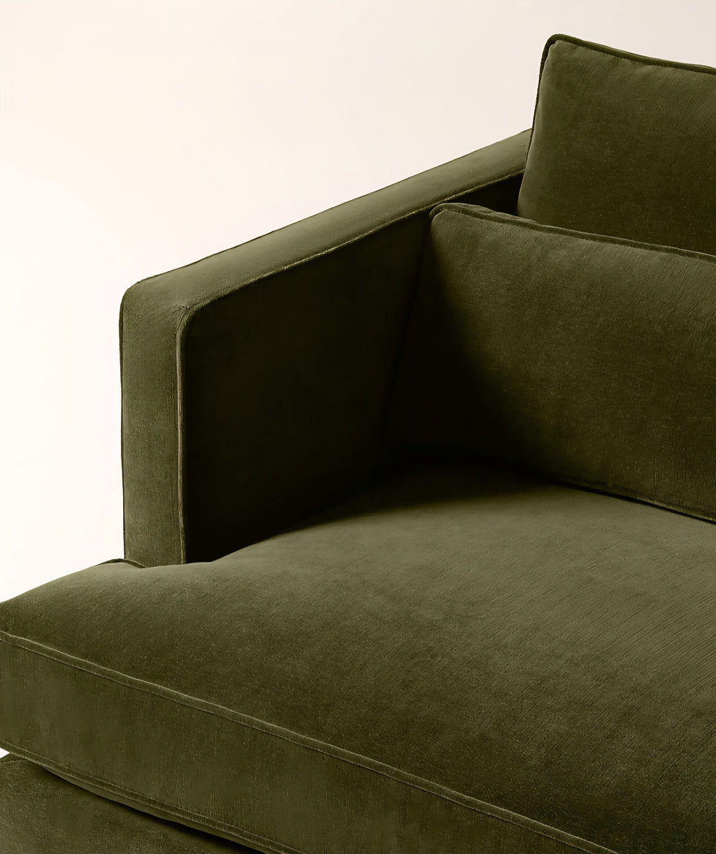 THE ONE × Eastman — White Performance Fabric Sofa