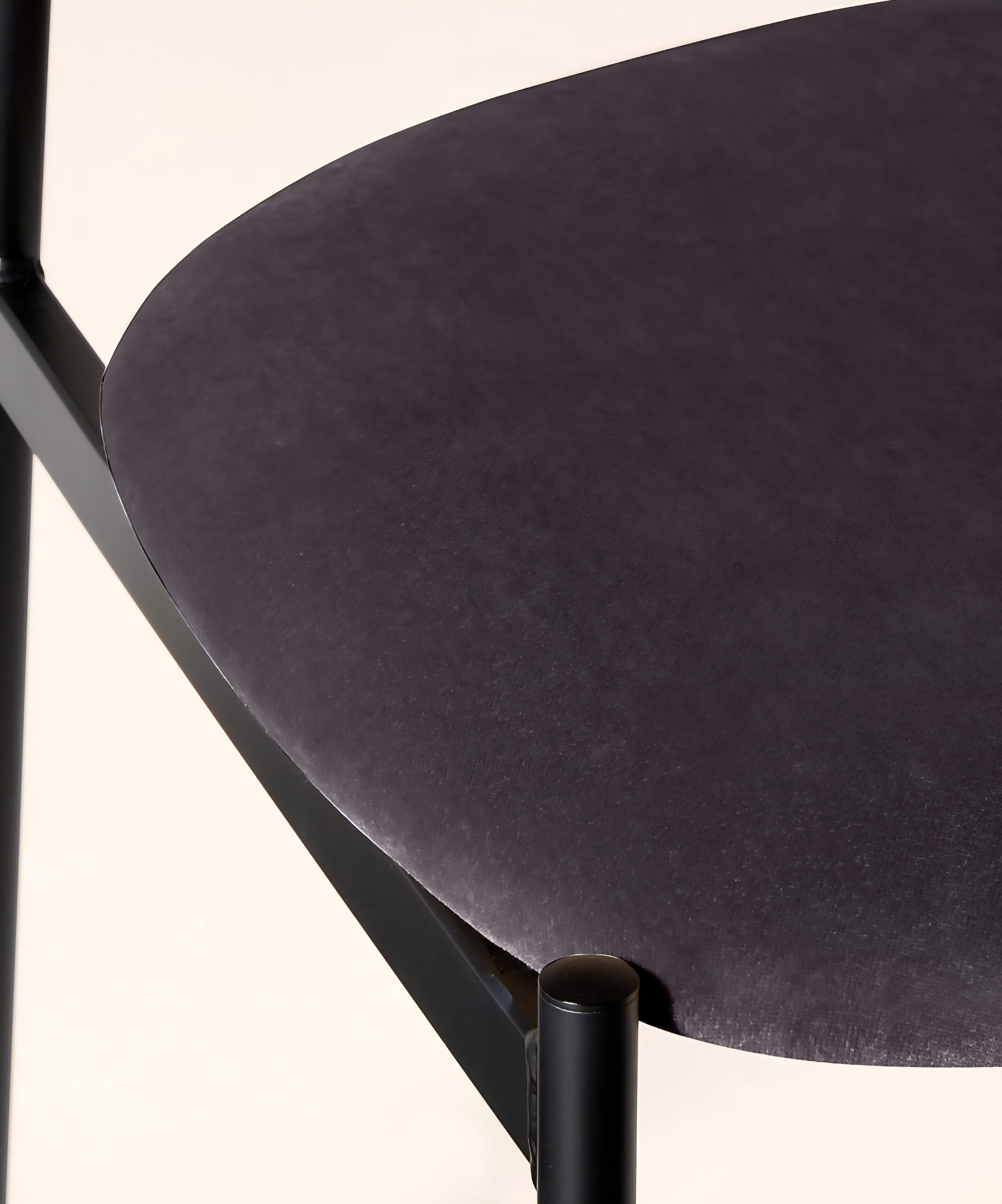 THE ONE × Damato — Mink Velvet Dining Chair