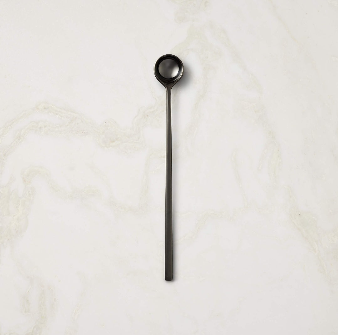 THE ONE × Long — Black Cocktail Stirring Spoon