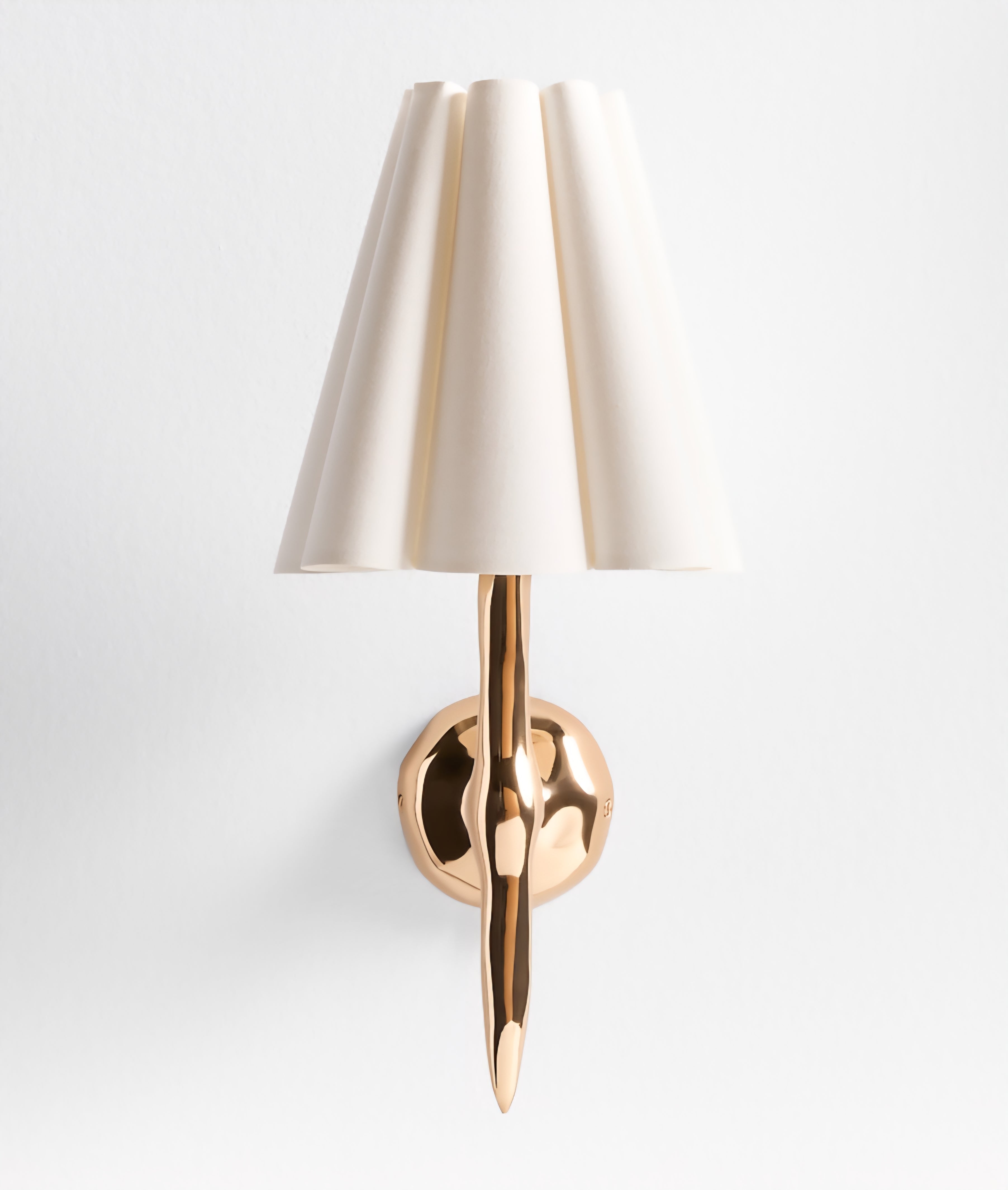 THE ONE × Colette — Hammered Brass Wall Sconce