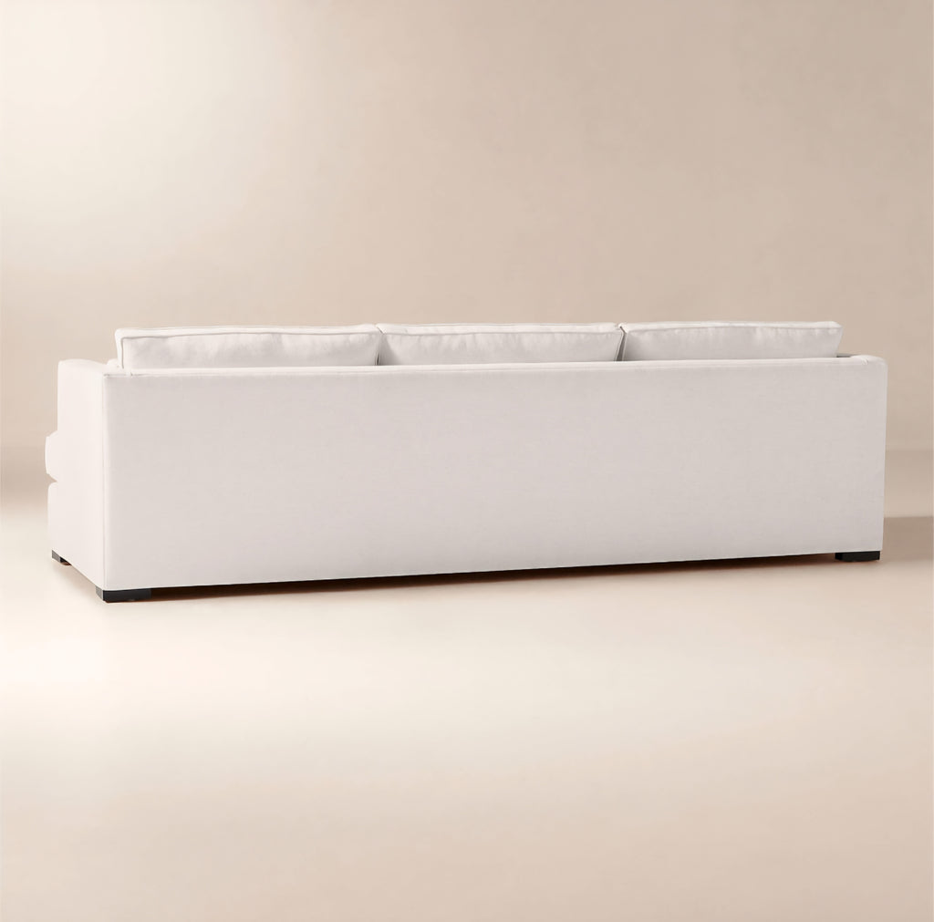 THE ONE × Eastman — White Performance Fabric Sofa