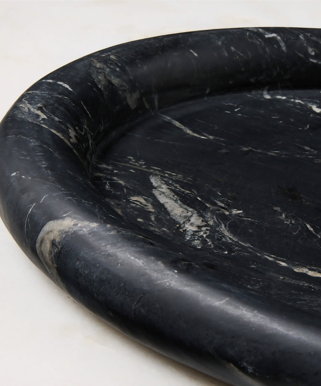 THE ONE × Pave — Oval Marble Serving Tray