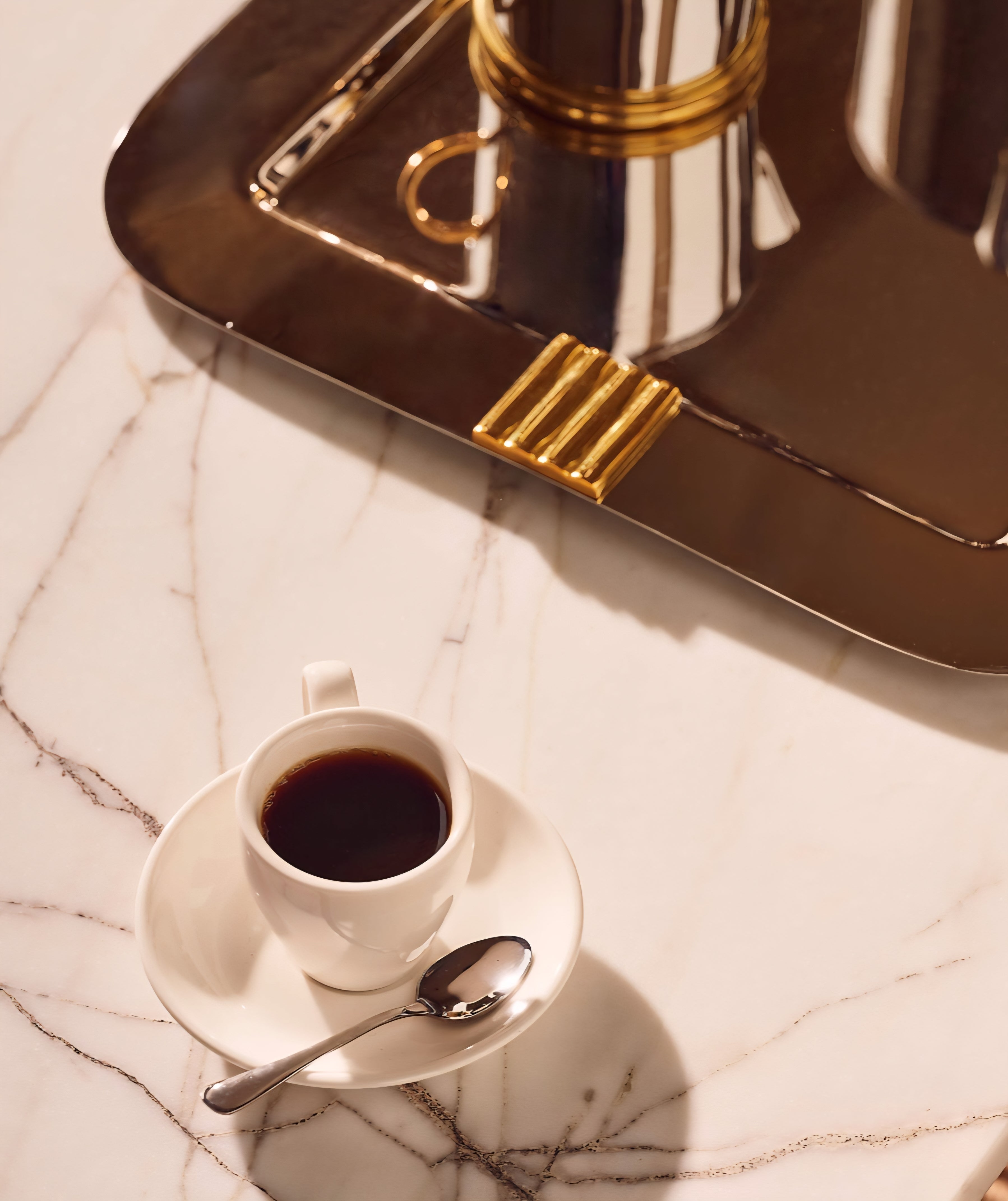 THE ONE × Leclaire — Rectangular Stainless Steel Serving Tray