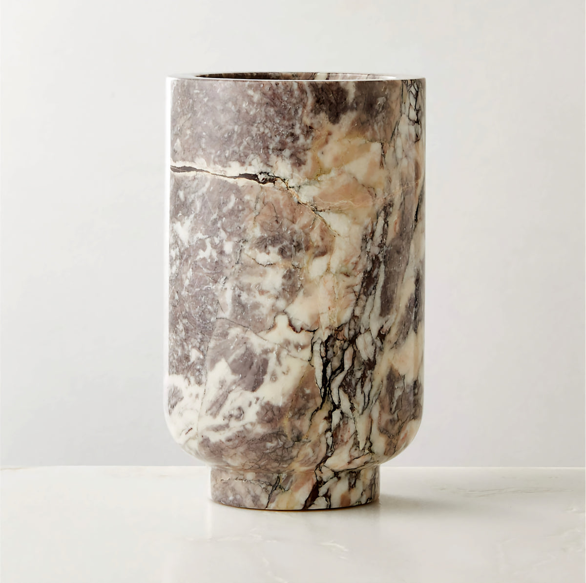 THE ONE × Brix — Grey Levanto Marble Wine Chiller