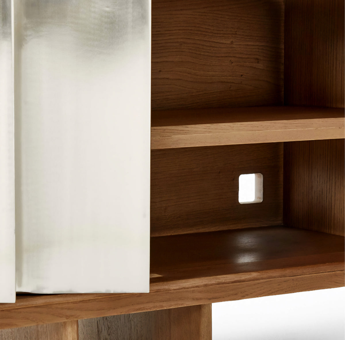 THE ONE × Kibo — Steel and Oak Media Console
