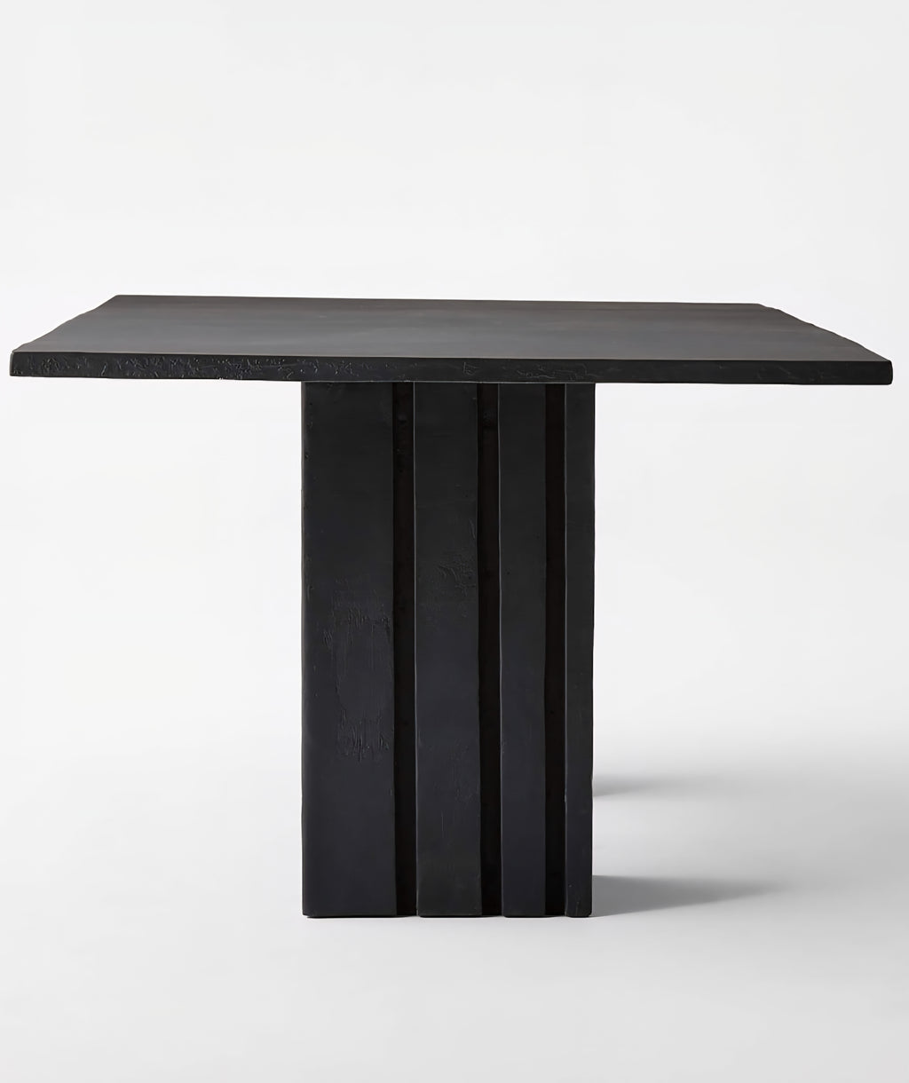 THE ONE × Black Concrete Dining Table