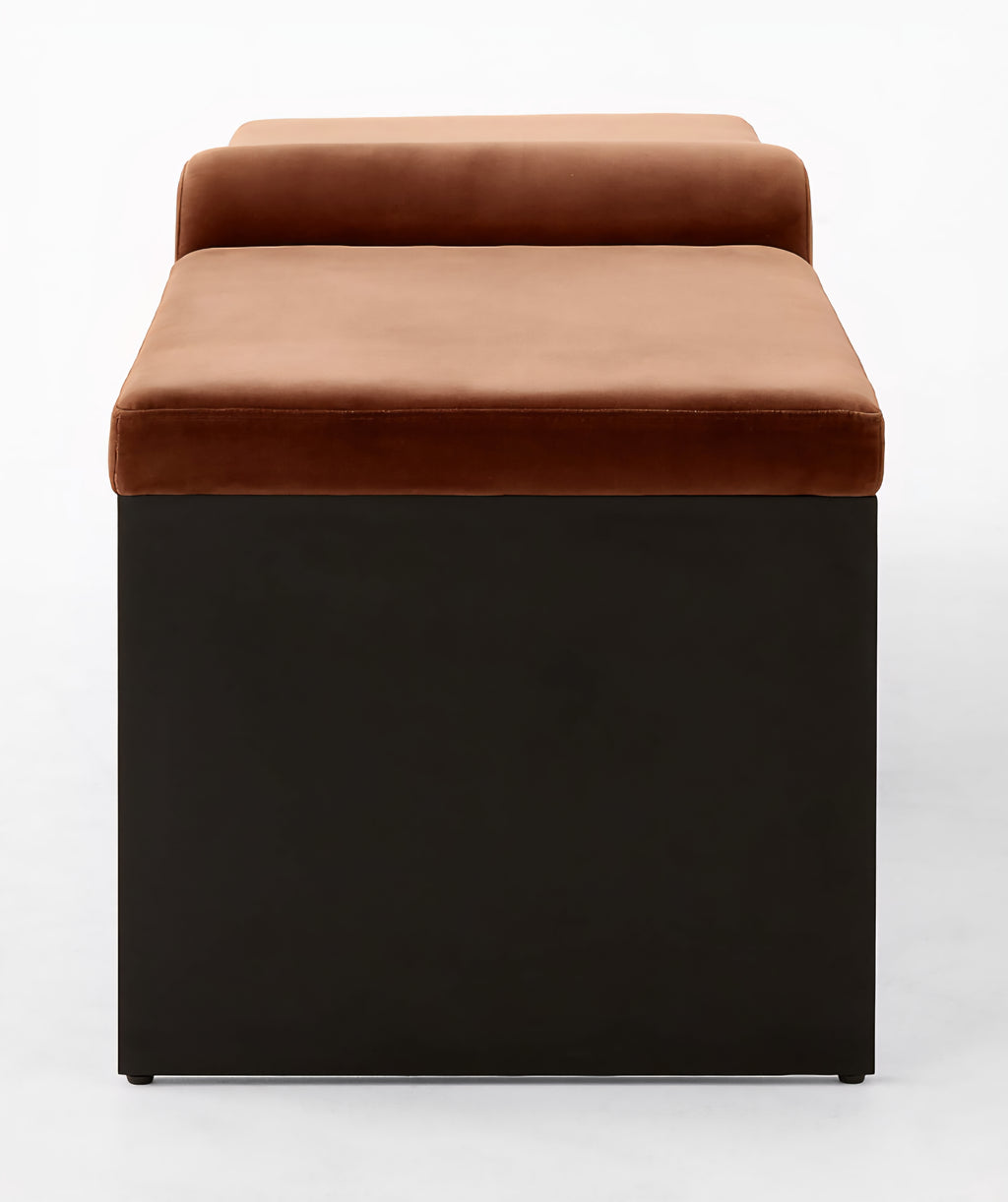 THE ONE × Arc — Faux Mohair/Velvet Bench